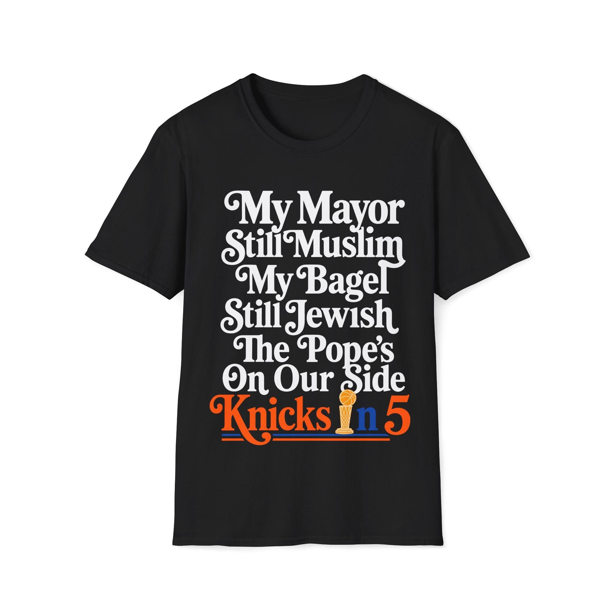 Mayor Still Muslim Bagel Still Jewish Pope'S Side Knicks (1)