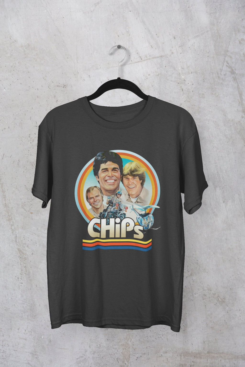 Chips 70s Vintage Drama Tv S-3xl Unisex T-shirt, Sweatshirt, Hoodie (1)