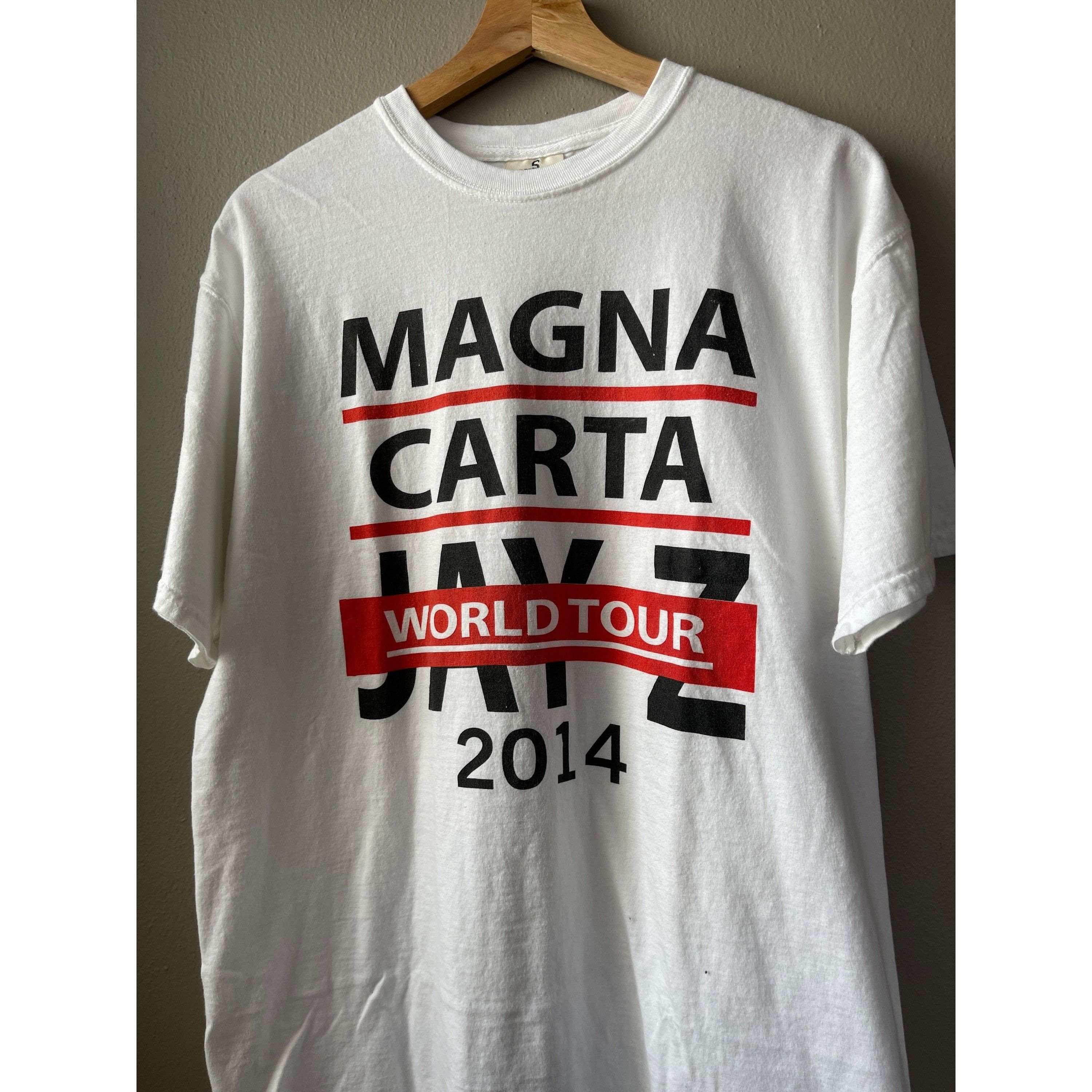 Rap Tees 2014 Jay Z Mchg Magna Carta World Tour Rap Tee Hoodie, Sweatshirt | PodTeesHub.com