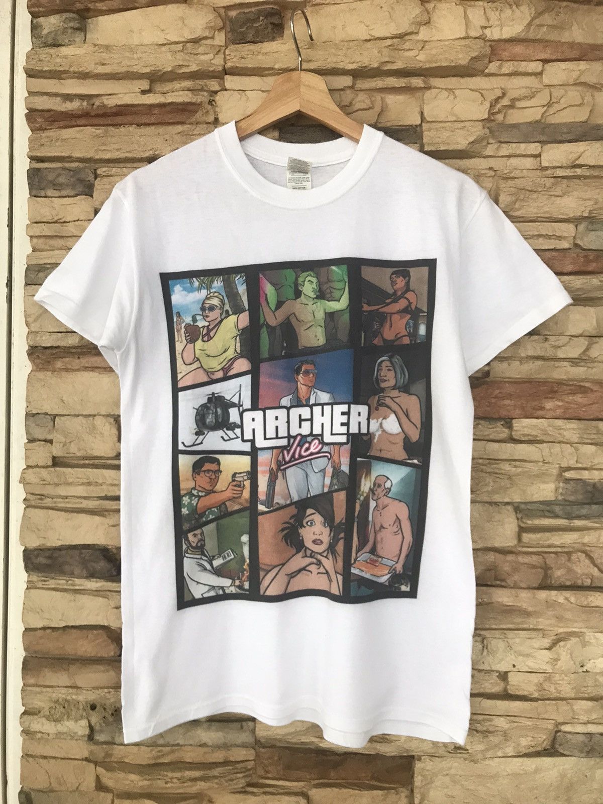 Playstation Vintage Super Rare Gta Vice City Playstation Games Tee Hoodie, Sweatshirt | PodTeesHub.com
