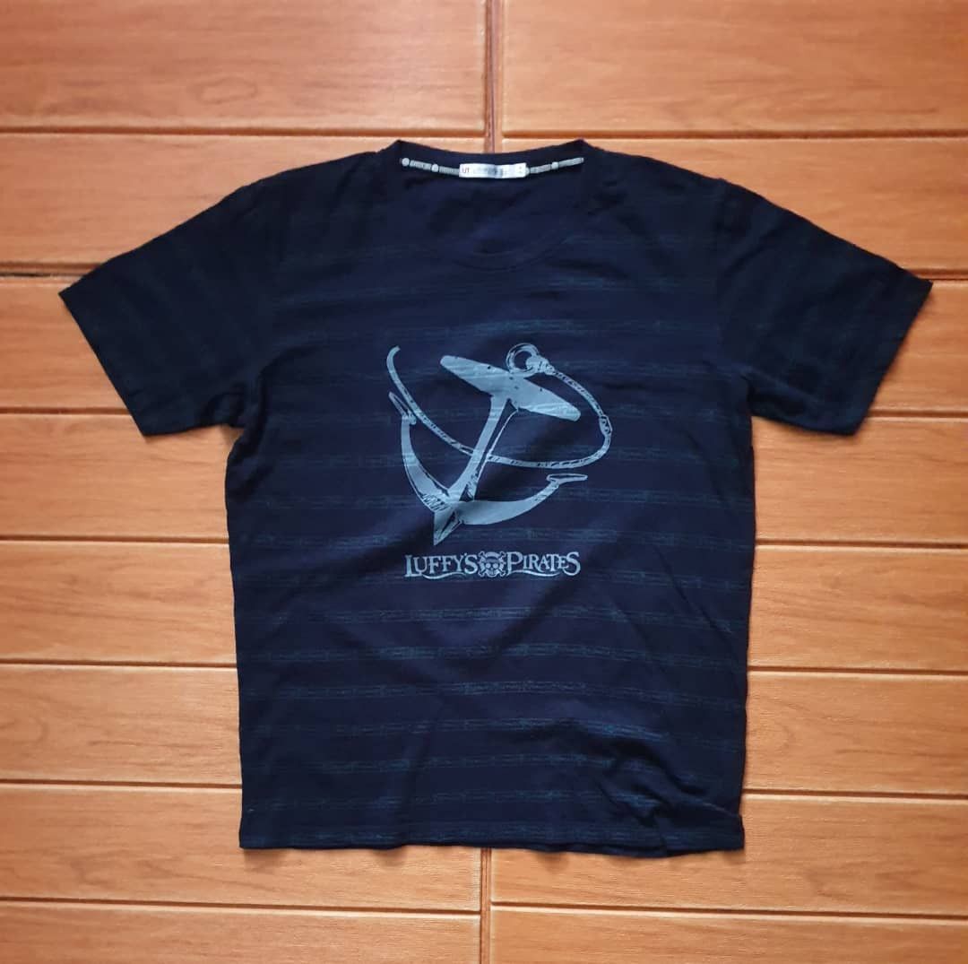 Uniqlo Blue Navy Japanese Anime Shirt Hoodie, Sweatshirt | PodTeesHub.com