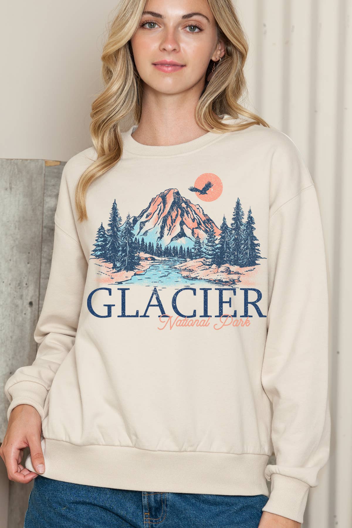 Women Nature Graphic Print Solid Pullover Sweater T-Shirts, Hoodie, Sweatshirt | PodTeesHub.com