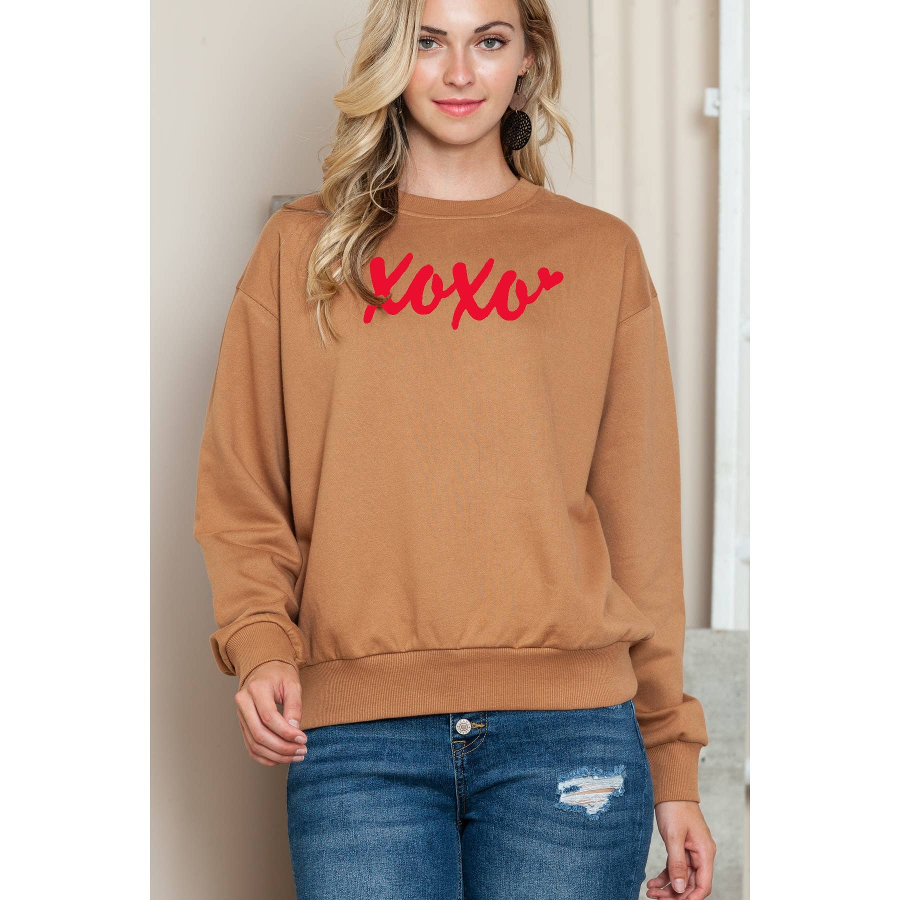 Xoxo Crewneck Sweater T-Shirts, Hoodie, Sweatshirt | PodTeesHub.com