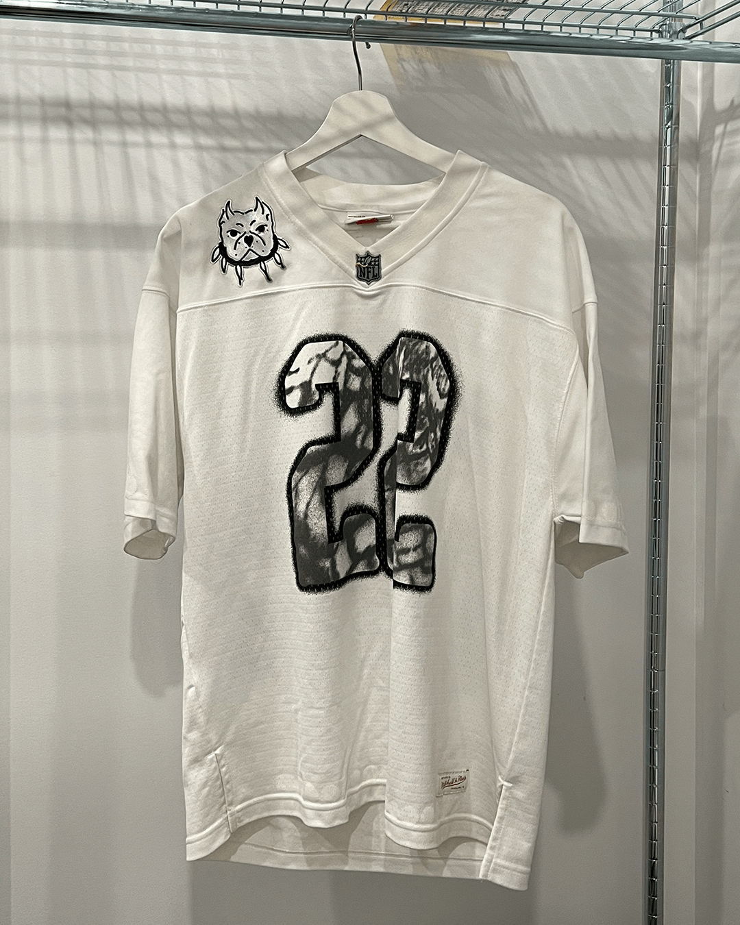 Mitchell Ness Chito Football Jersey White T-Shirts, Hoodie, Sweatshirt | PodTeesHub.com