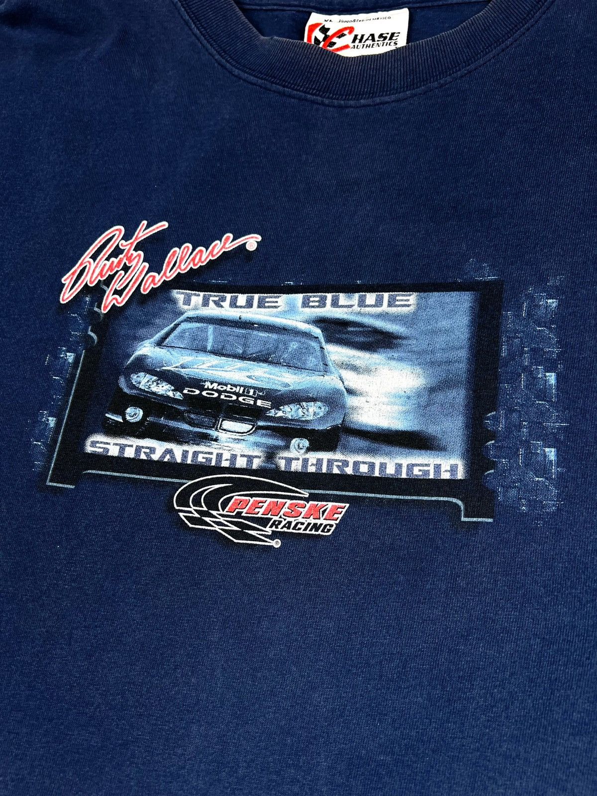 Vintage Rusty Wallace Tee Dodge Race Car Vintage Tshirt Hoodie, Sweatshirt | PodTeesHub.com