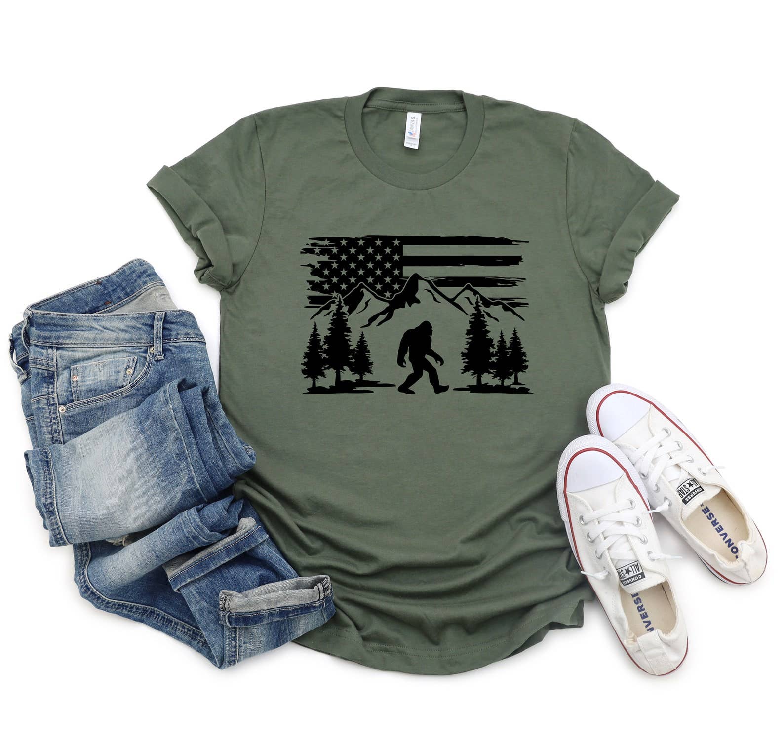 Bigfoot T-Shirt Hoodie, Sweatshirt | PodTeesHub.com
