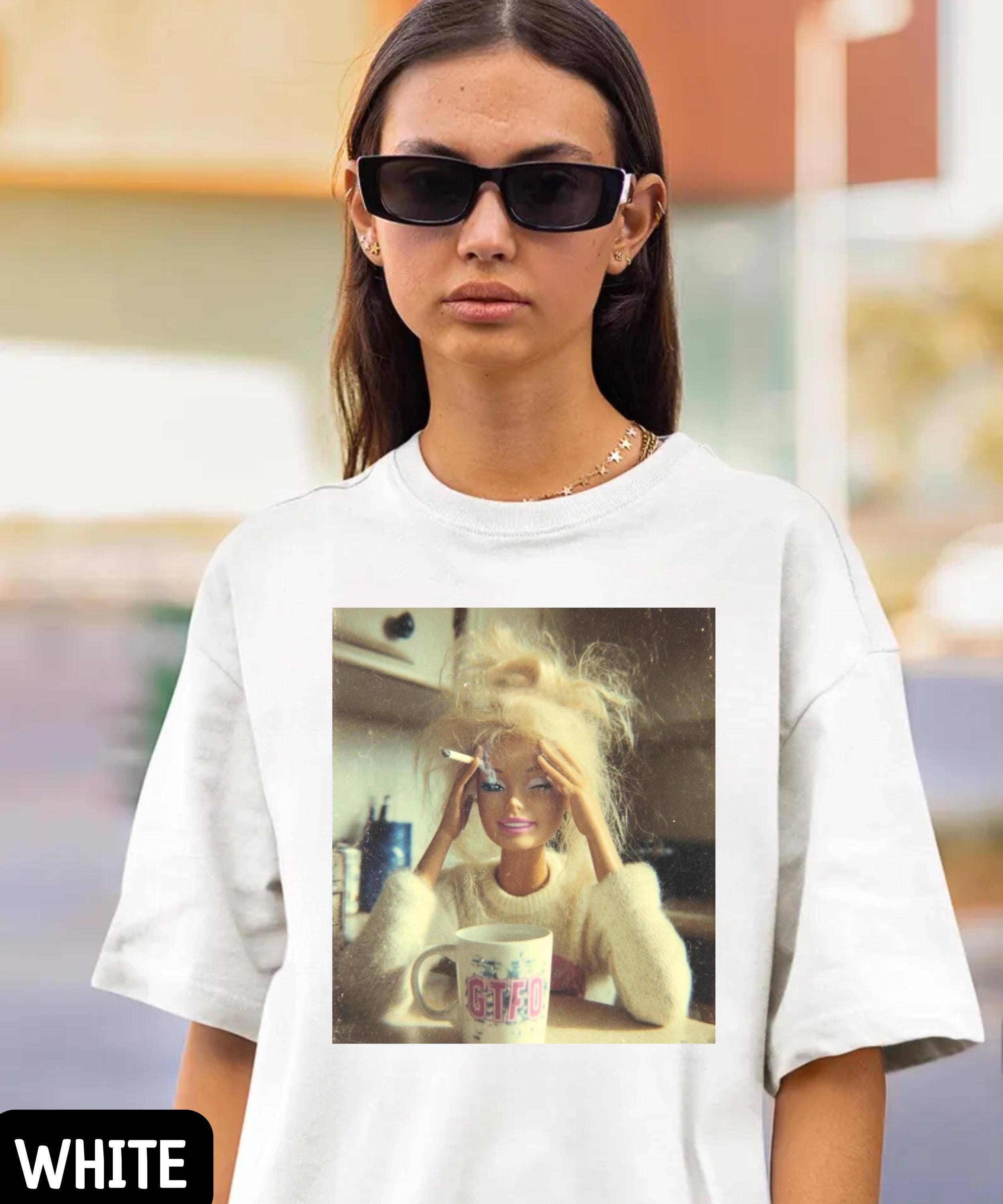 Shocked Doll Face Meme Shirt Gift For Woman Hoodie, Sweatshirt | PodTeesHub.com