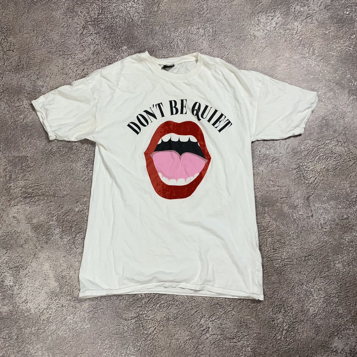 Band Tees Vintage Y2k Adult Dont Be Quiet Sexy Lips Slogan Funny Tee Hoodie, Sweatshirt | PodTeesHub.com