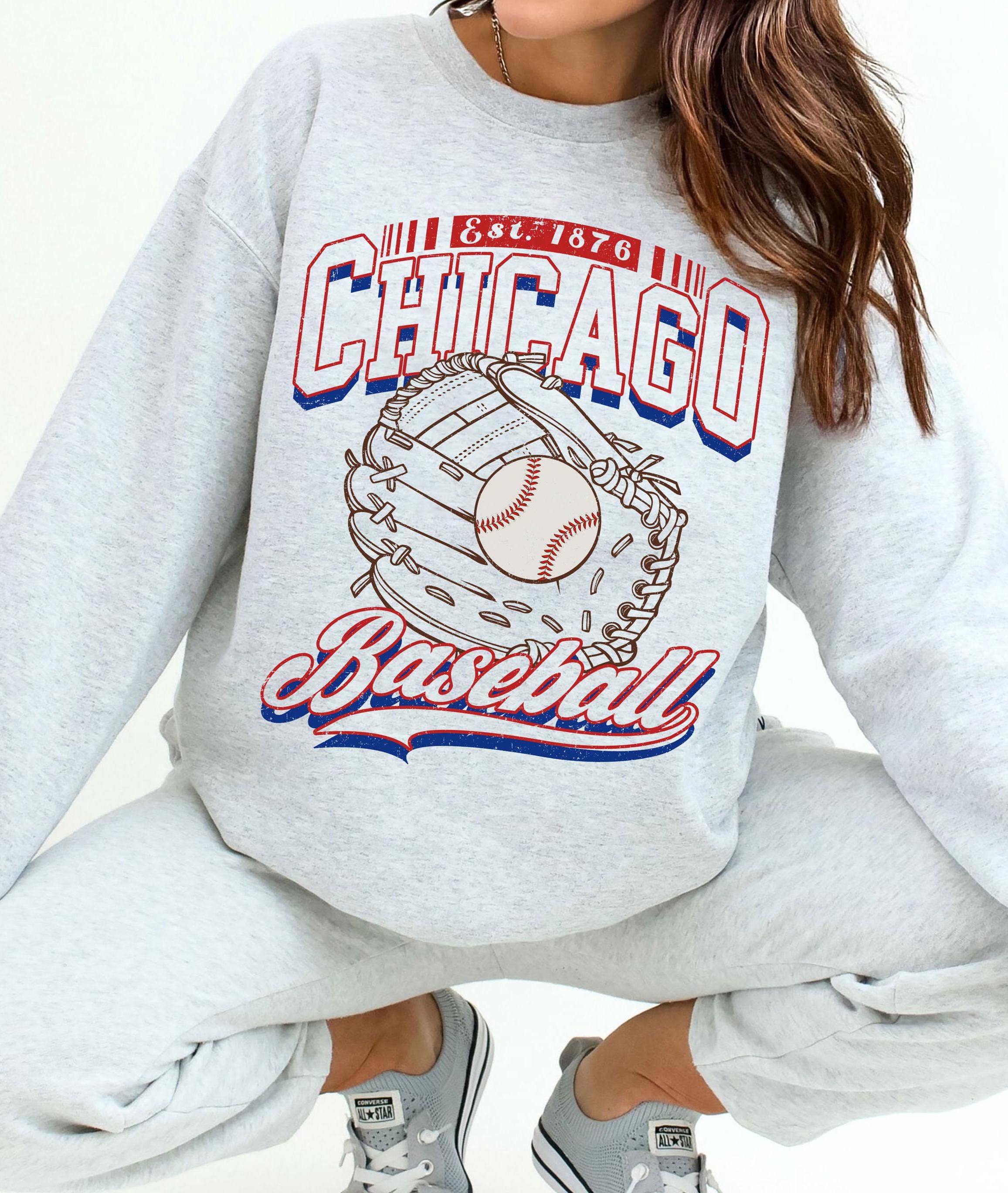 Chicago Baseball Retro Game Day Tee 90s Style Shirt Hoodie, Sweatshirt | PodTeesHub.com