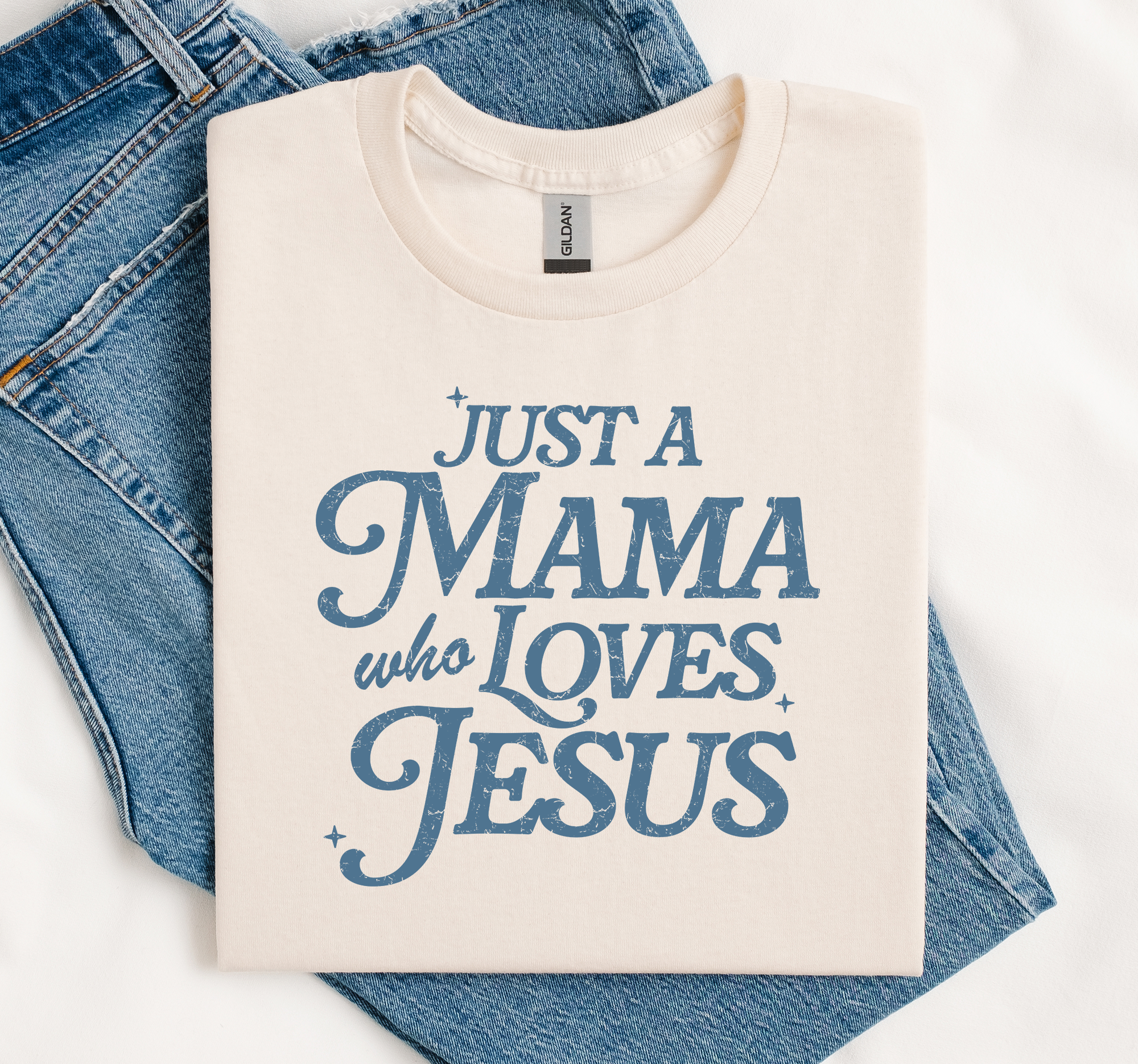 Mama Who Loves Jesus, Faith Shirt, Religious, Soft Gildan Hoodie, Sweatshirt | PodTeesHub.com