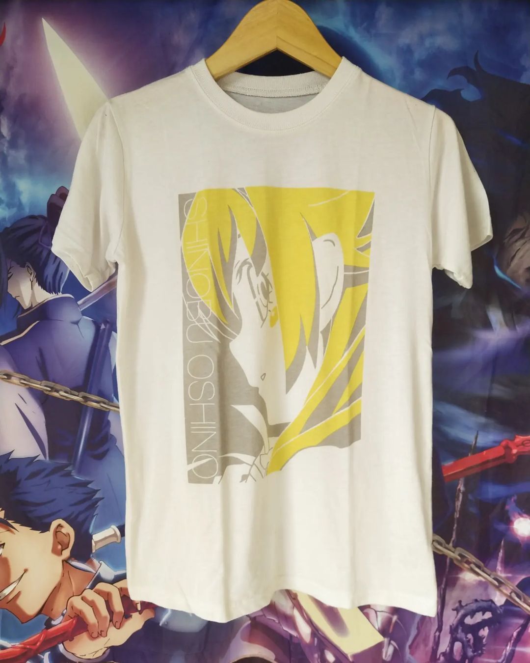 Japanese Brand Bakemonogatari Shinobu Oshino Art Anime Tees Banpresto Hoodie, Sweatshirt | PodTeesHub.com