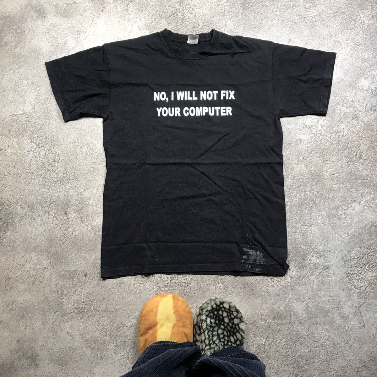 Vintage No I Will Not Fix Your Pc Funny Y2k 90s T-Shirts, Hoodie, Sweatshirt