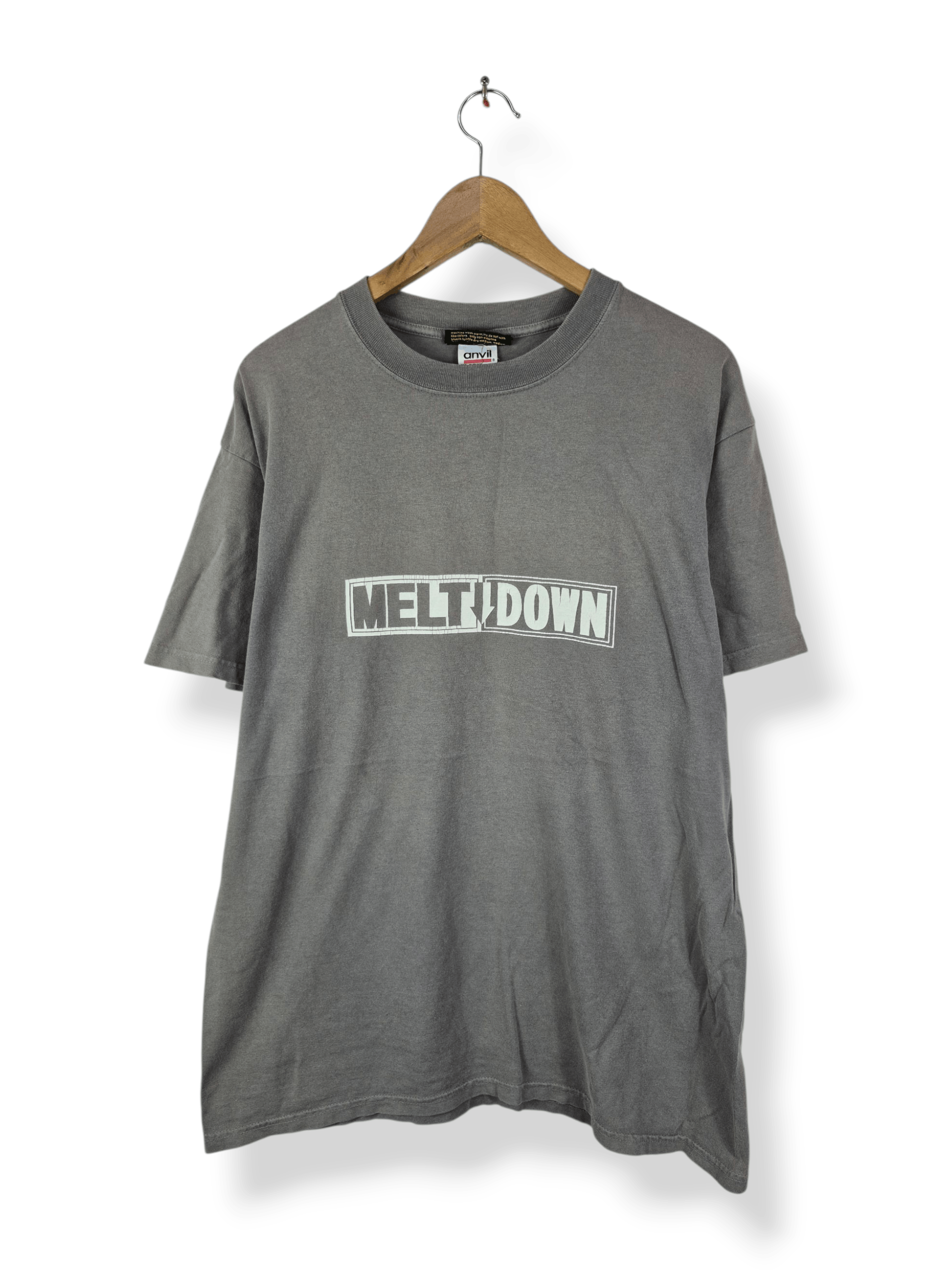Vintage 90s Meltdown Underground Streetwear Skate Tee Hoodie, Sweatshirt | PodTeesHub.com