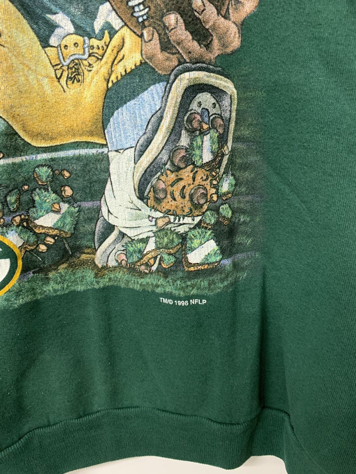 Vintage Crewneck Packers 1996 Destroyed Endzone Crewneck T-Shirts, Hoodie, Sweatshirt | PodTeesHub.com
