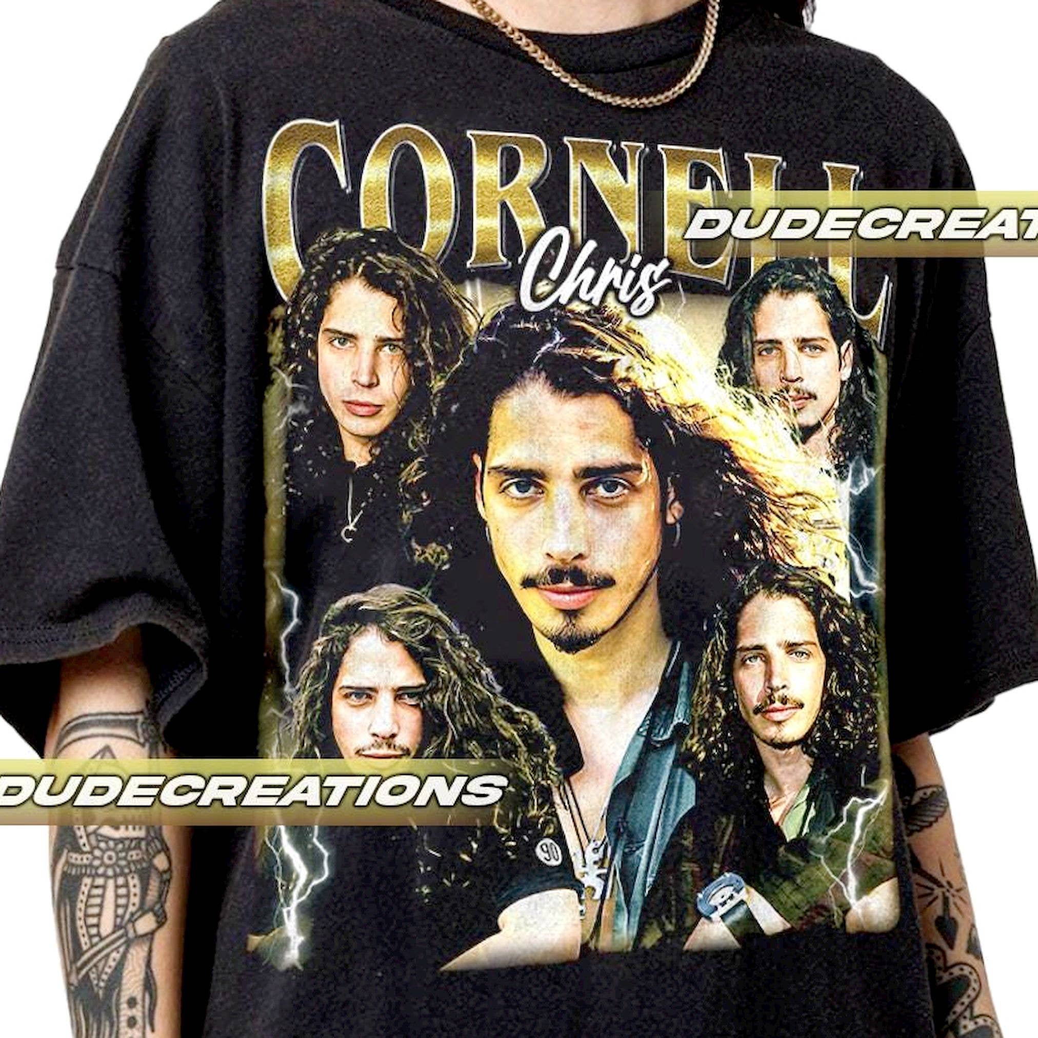 Chris Cornell Vintage T-Shirt, Unisex Gift For Music Fans Hoodie, Sweatshirt | PodTeesHub.com