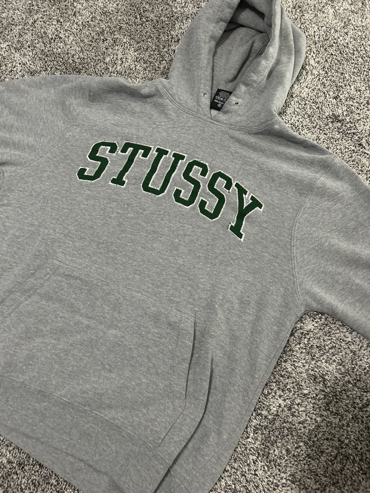 Vintage Stussy Green Embroidered Logo T-Shirts, Hoodie, Sweatshirt