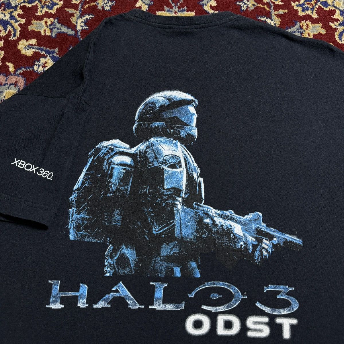Playstation 2000s Halo 3 Odst Xbox 360 Video Game Promo Bungie Y2k T-Shirts, Hoodie, Sweatshirt