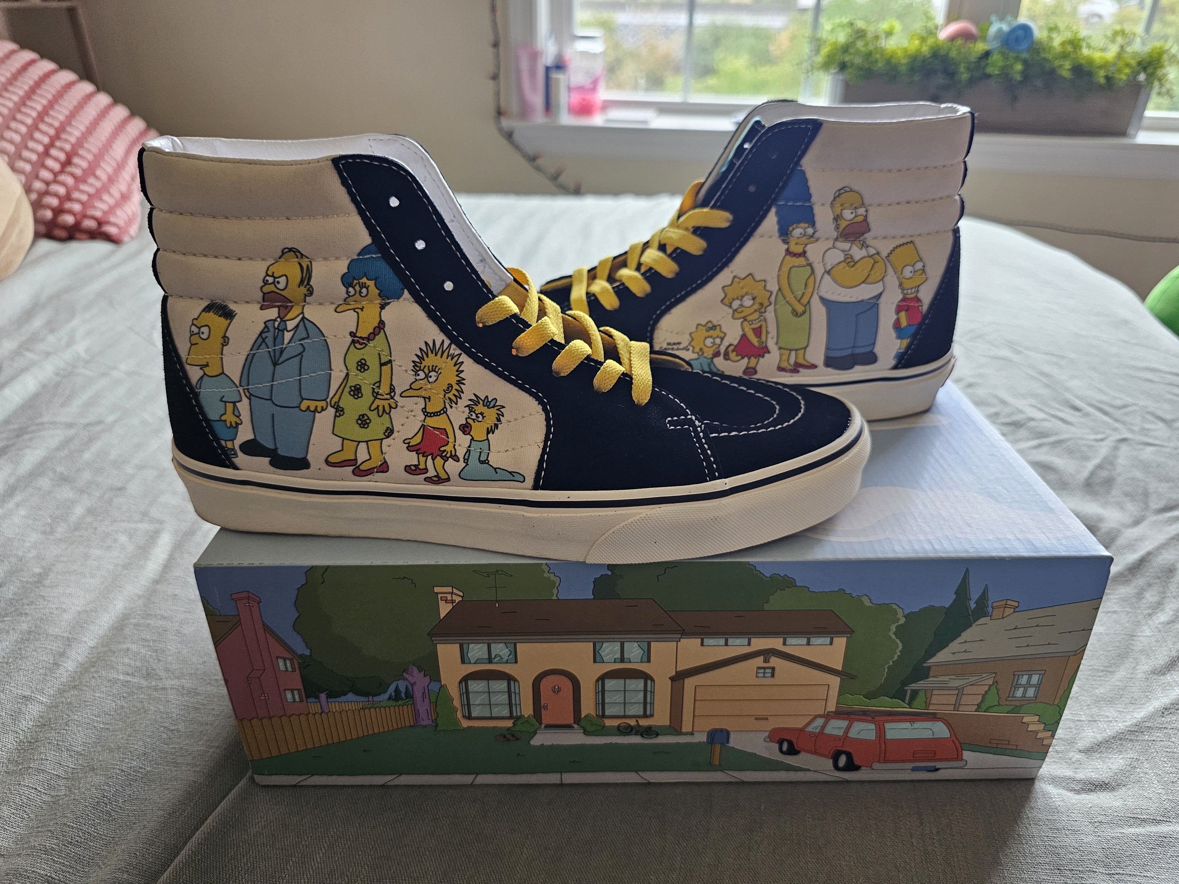 Simpsons Vans Sk8 High T-Shirts, Hoodie, Sweatshirt | PodTeesHub.com