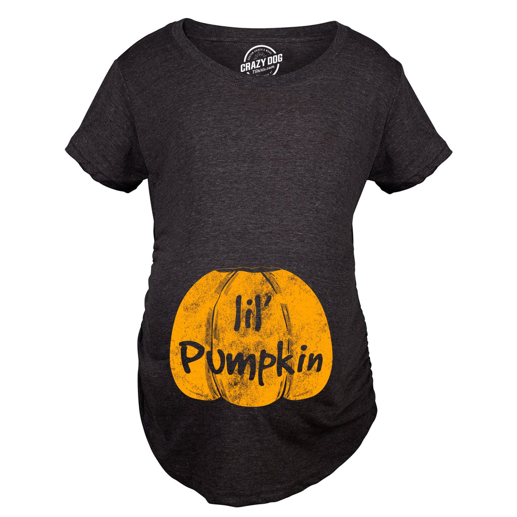 Lil Pumpkin Maternity T Shirt