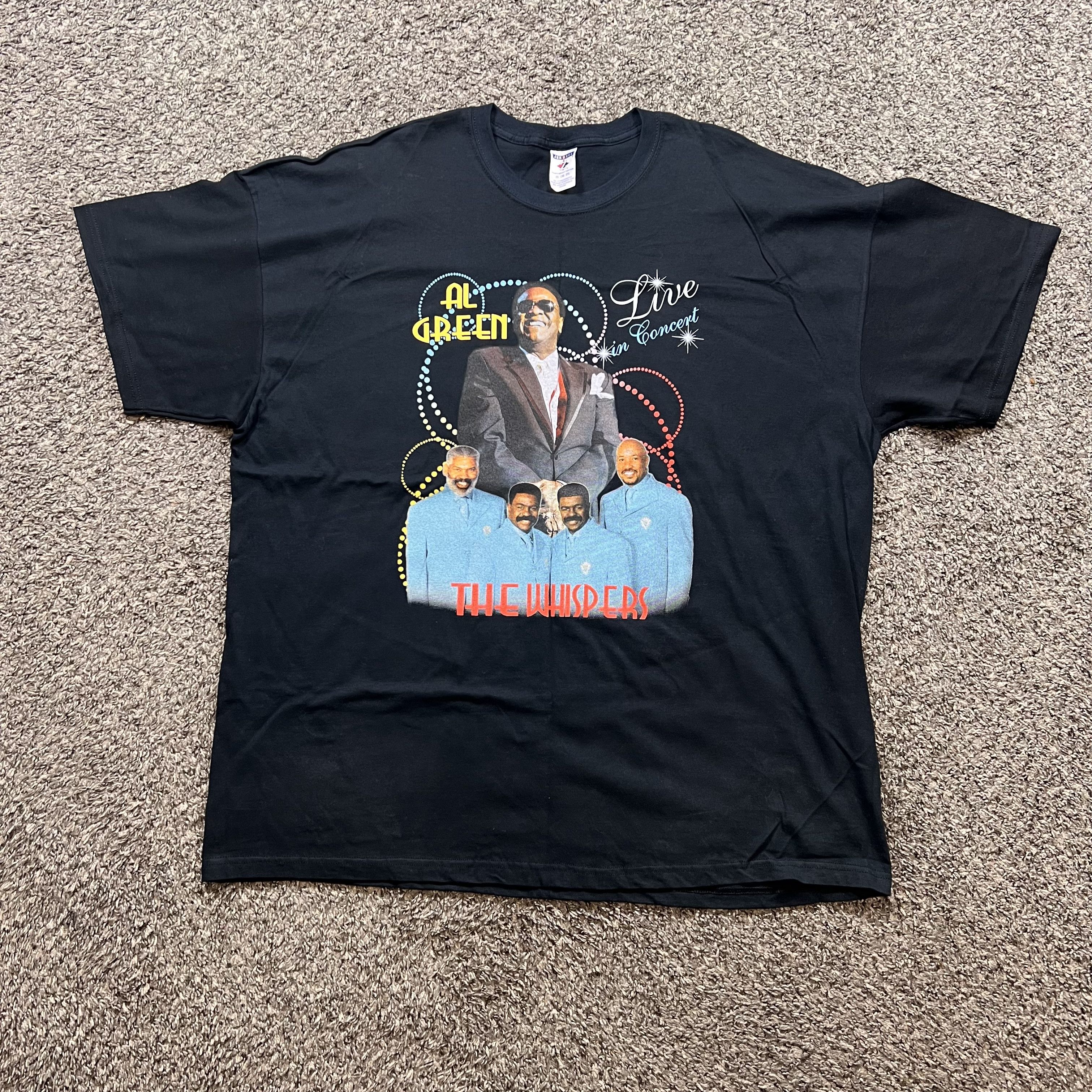 Rap Tees 2000 S Vintage Al Green Live In Concert T Shirt Hoodie, Sweatshirt | PodTeesHub.com