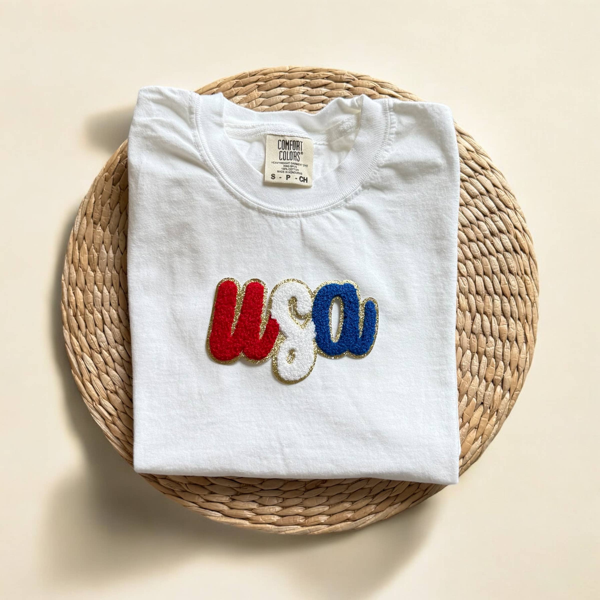 Comfort Colors USA Tshirt, 4th of July Patriotic Tees Hoodie, Sweatshirt | PodTeesHub.com