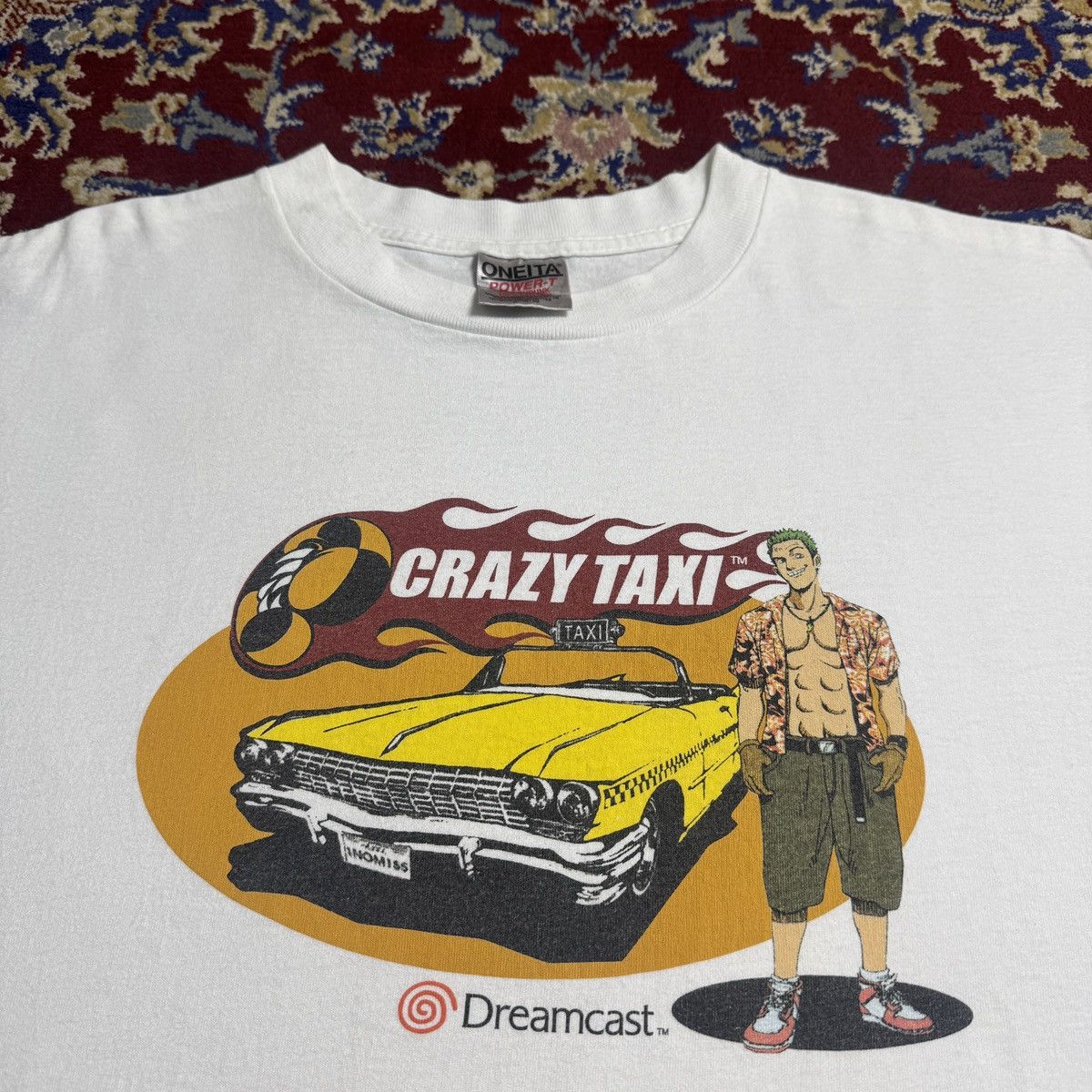 Playstation Vintage 90s Crazy Taxi Sega Dreamcast Video Game Promo T-Shirts, Hoodie, Sweatshirt