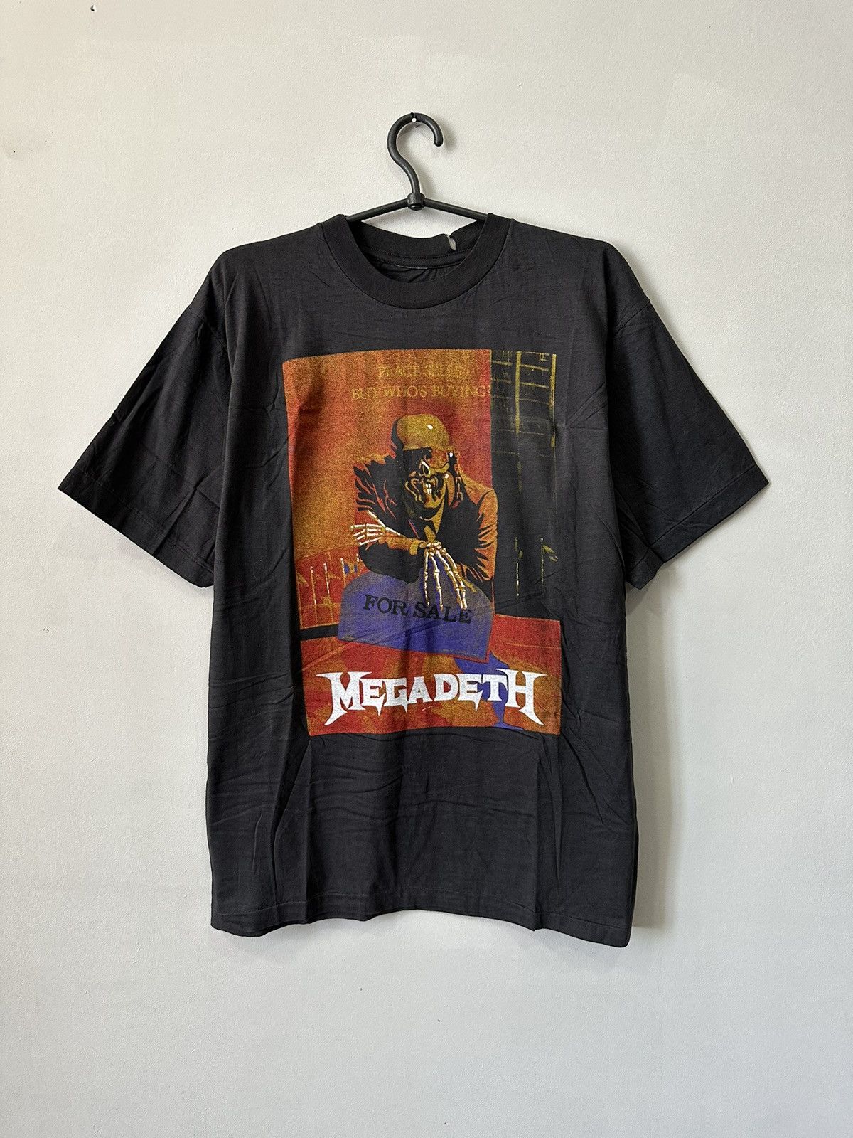 X Vintage Megadeth Peace Sells Vintage 80 S For Sale T Shirt Hoodie, Sweatshirt | PodTeesHub.com