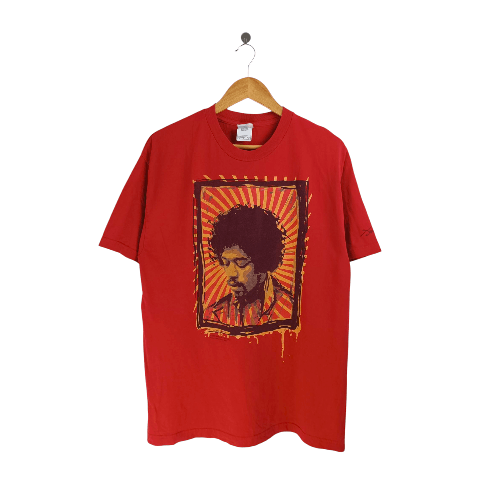 Band Tees Vintage 2004 Jimi Hendrix Y2k Tee Joplin Clapton Morrison Hoodie, Sweatshirt | PodTeesHub.com