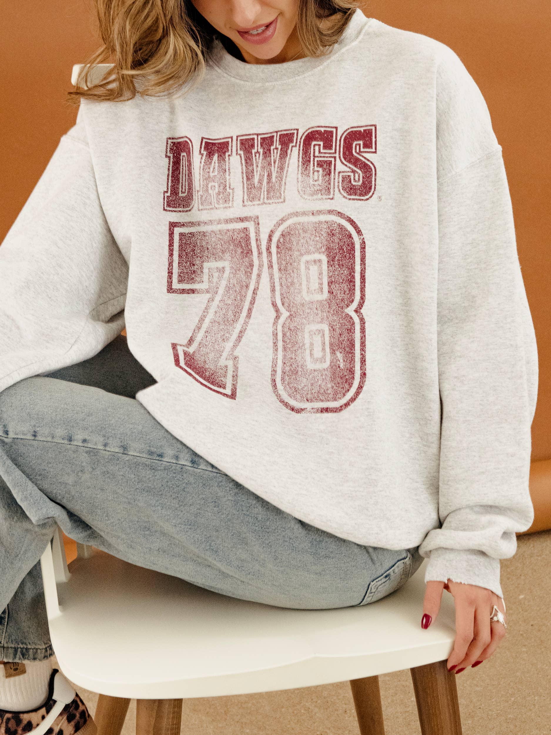 Mississippi State Bulldogs Player Gray Thrifted Sweatshirt T-Shirts, Hoodie | PodTeesHub.com