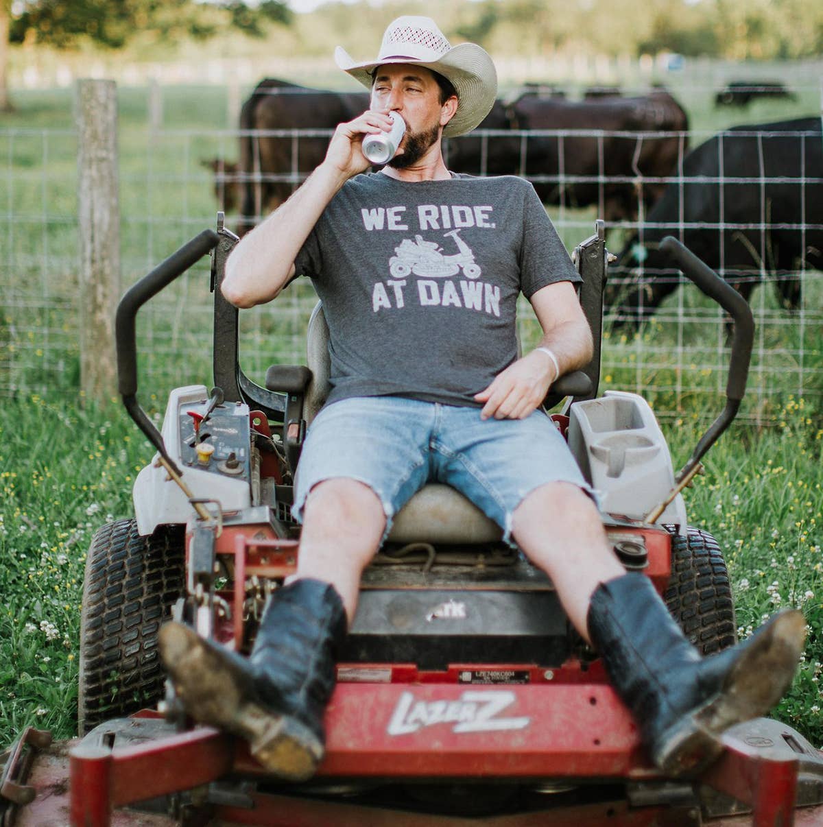 We Ride At Dawn Men's Shirt, Father's Day Tee, Funny Tee Hoodie, Sweatshirt | PodTeesHub.com