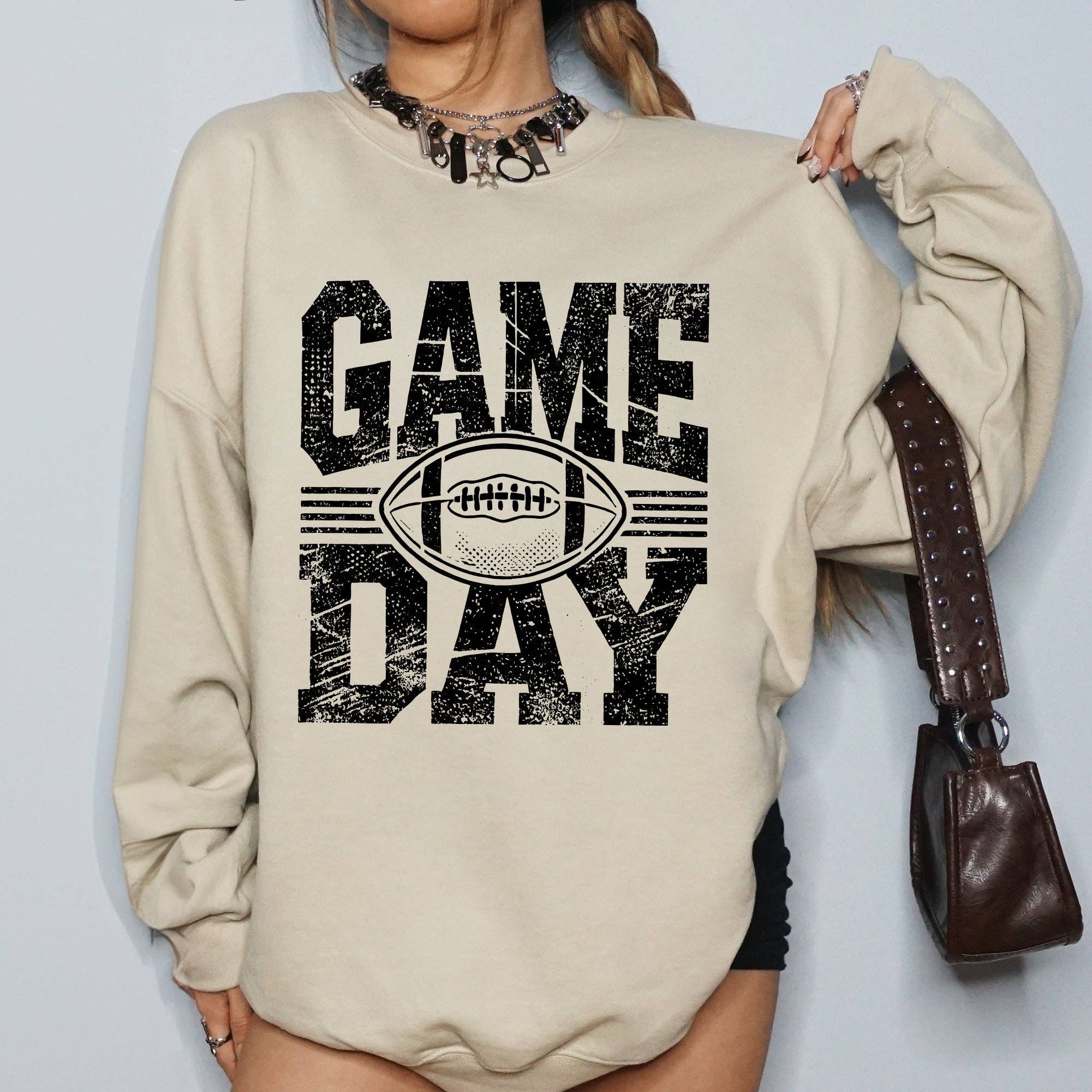Game Day, Football, Touchdown, Tailgate Party Sweatshirt T-Shirts, Hoodie | PodTeesHub.com