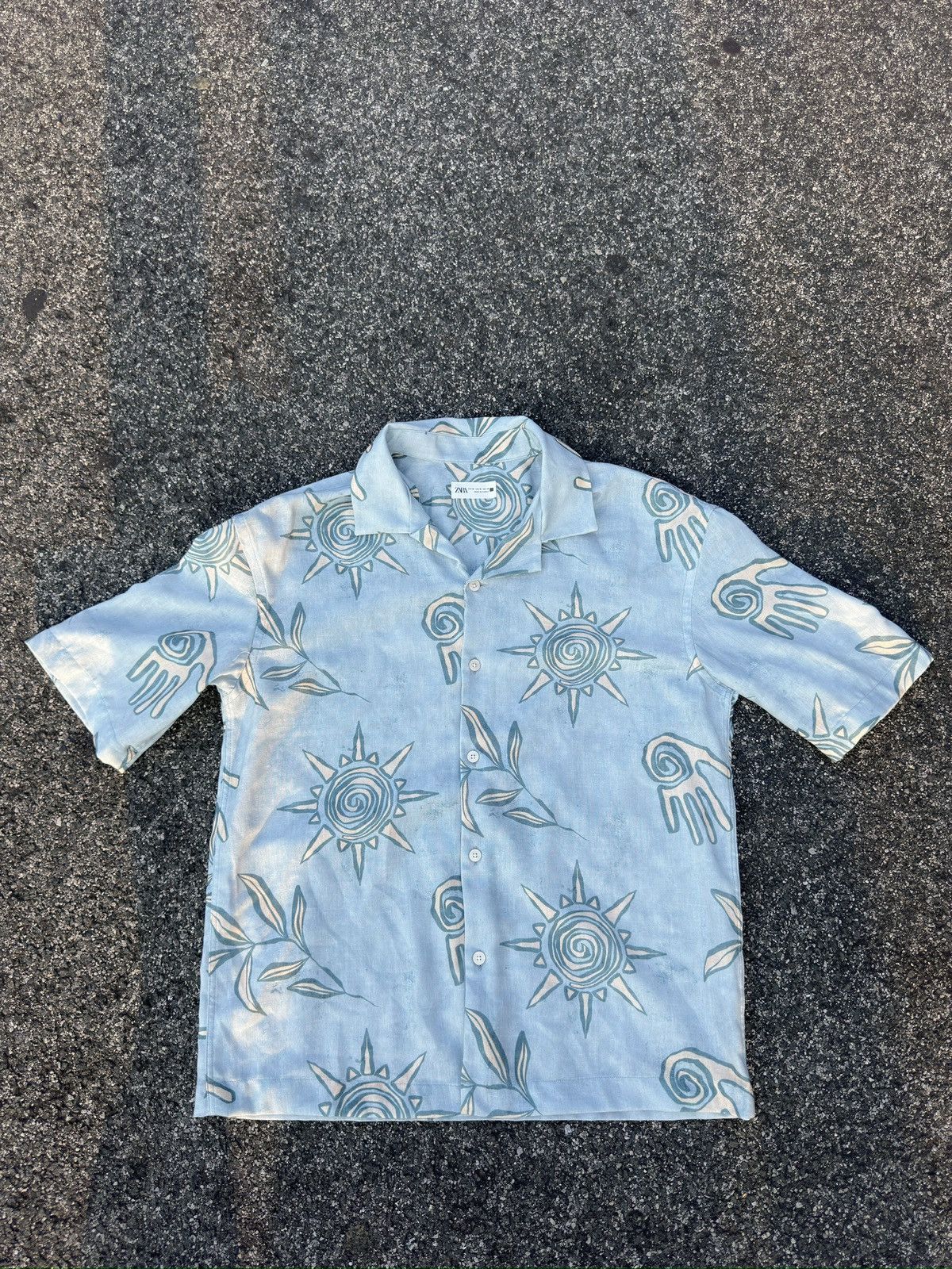 Zara Printed Shirt Hoodie, Sweatshirt | PodTeesHub.com