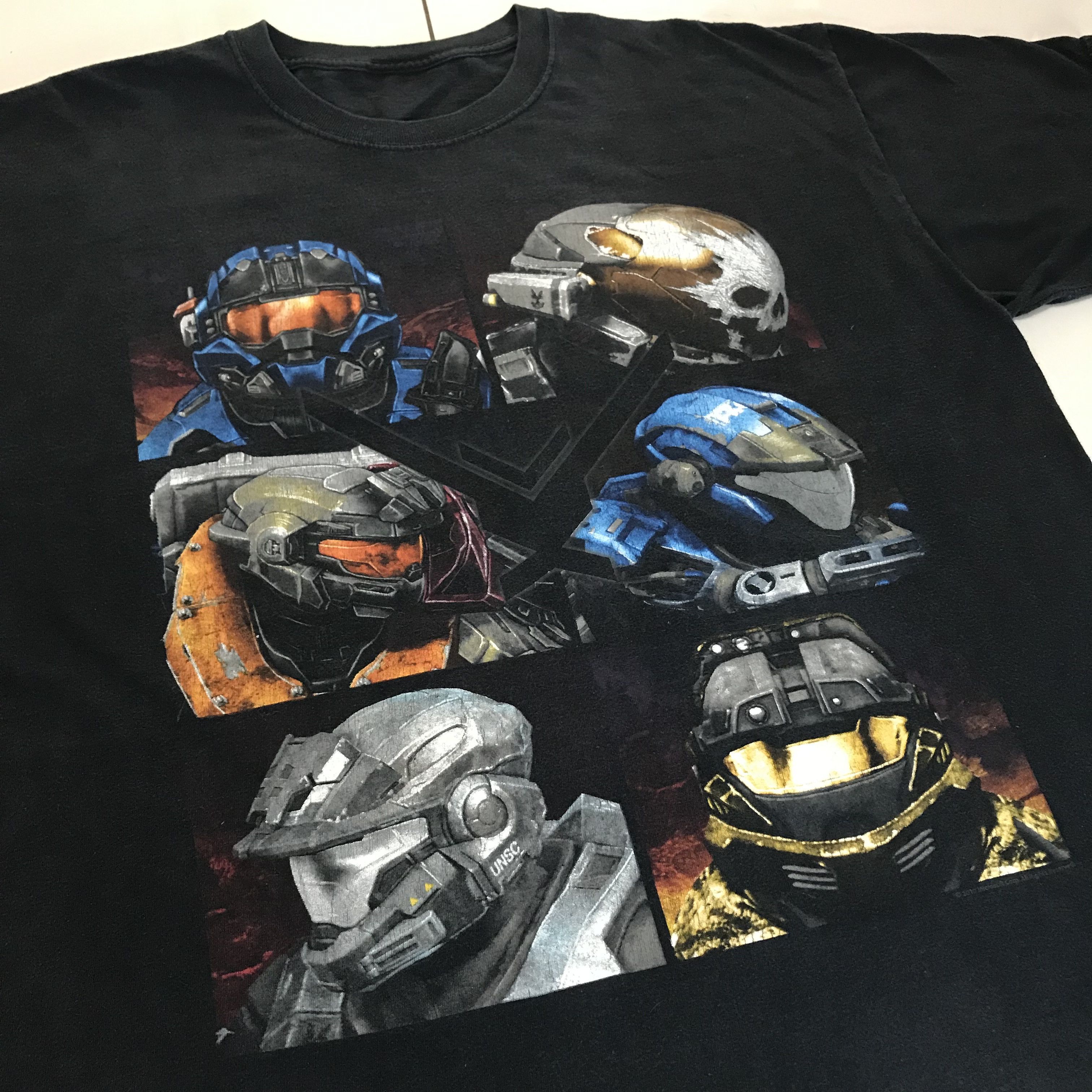 The Game Vintage Y2k Halo Promo Tee Shirt Xbox360 Size Xl Hoodie, Sweatshirt | PodTeesHub.com