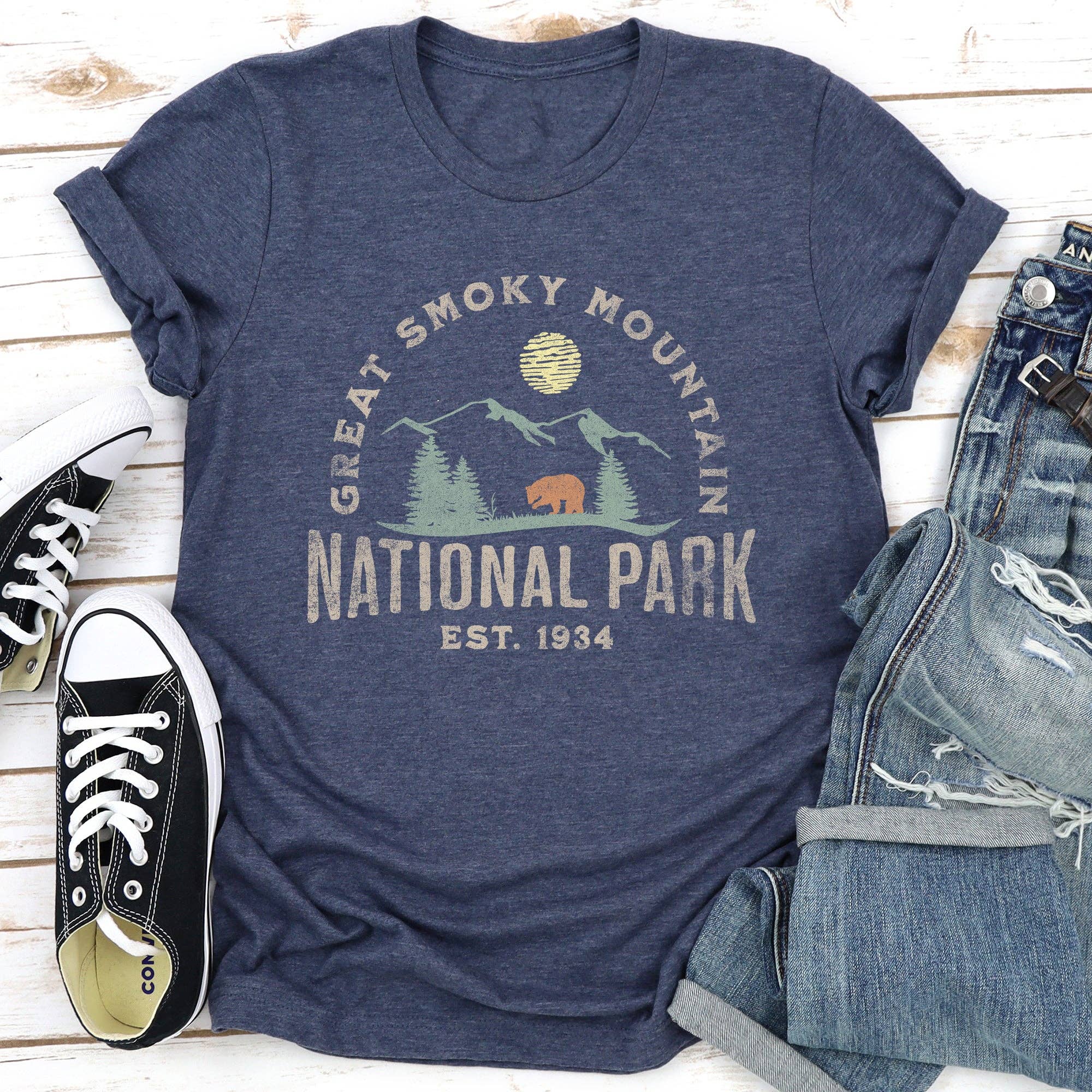 Great Smoky Mountain National Park T-Shirt Hoodie, Sweatshirt | PodTeesHub.com