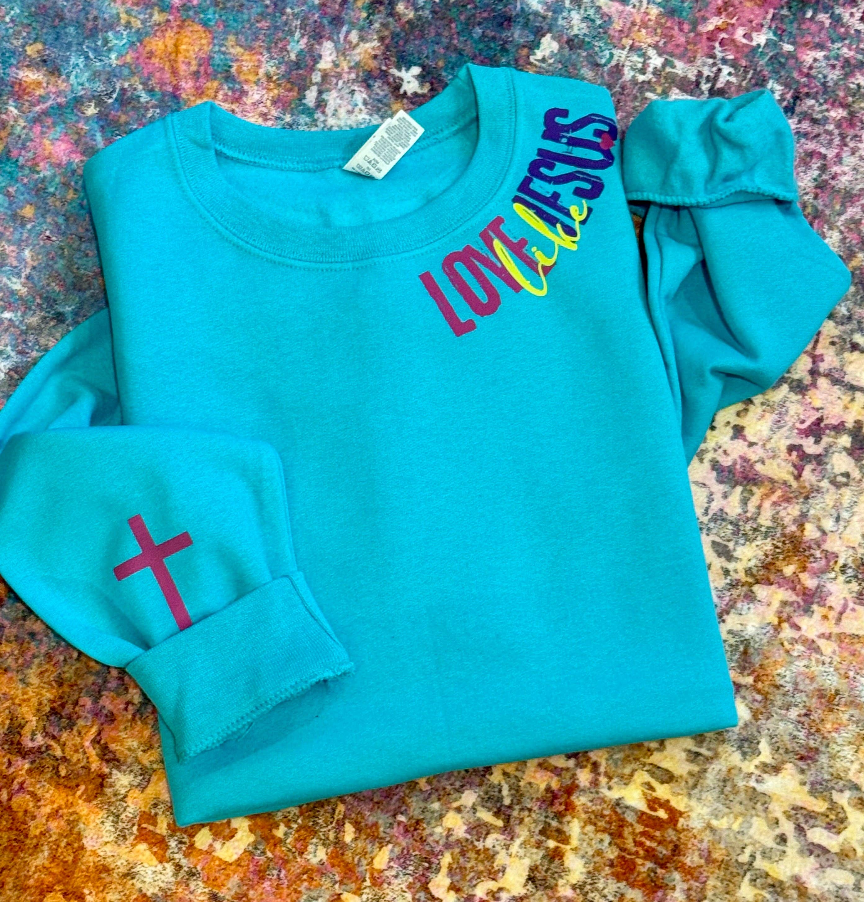 Love Like Jesus Sweatshirt T-Shirts, Hoodie | PodTeesHub.com