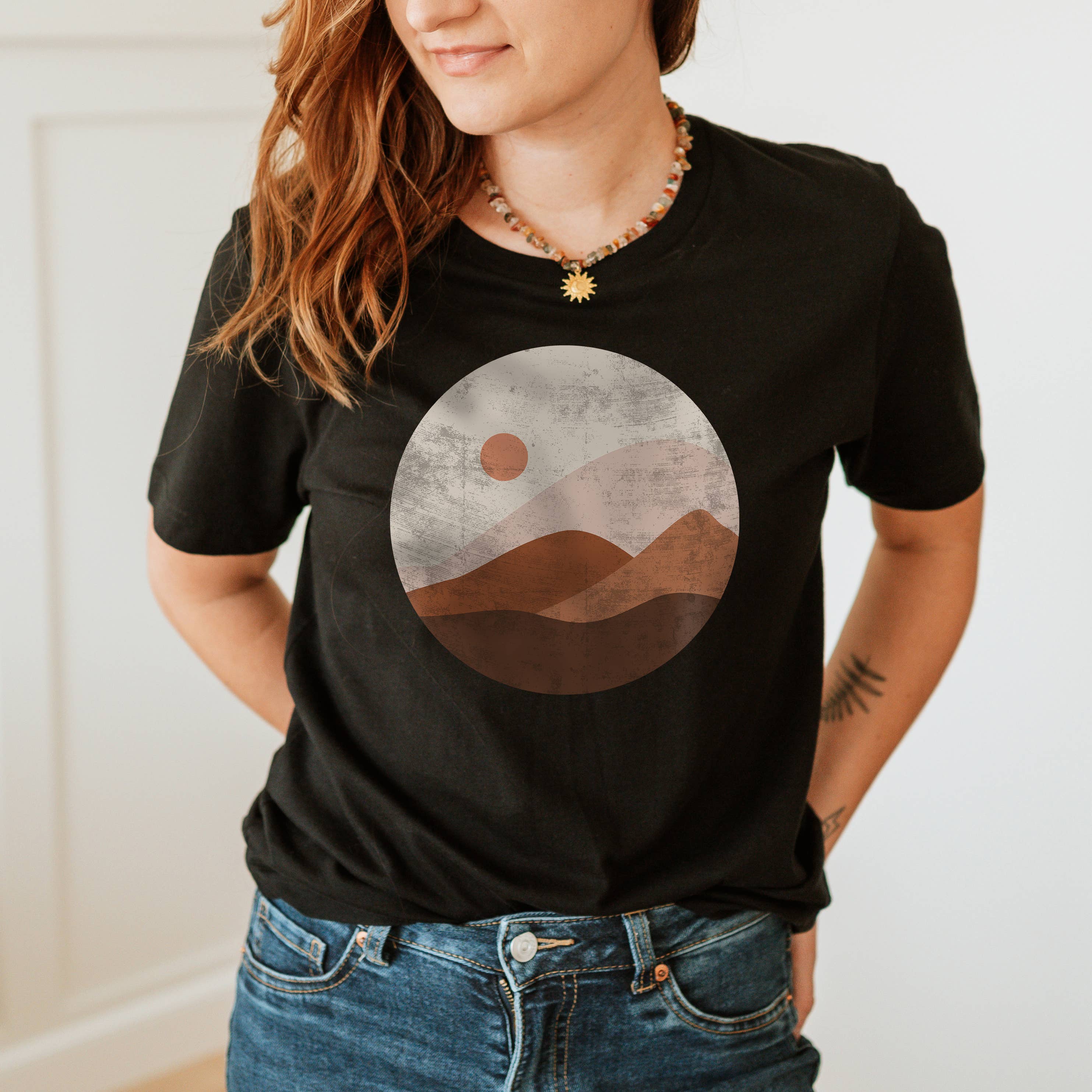 Rust Landscape Tee | Outdoor | Sizes XS-2XL Hoodie, Sweatshirt | PodTeesHub.com