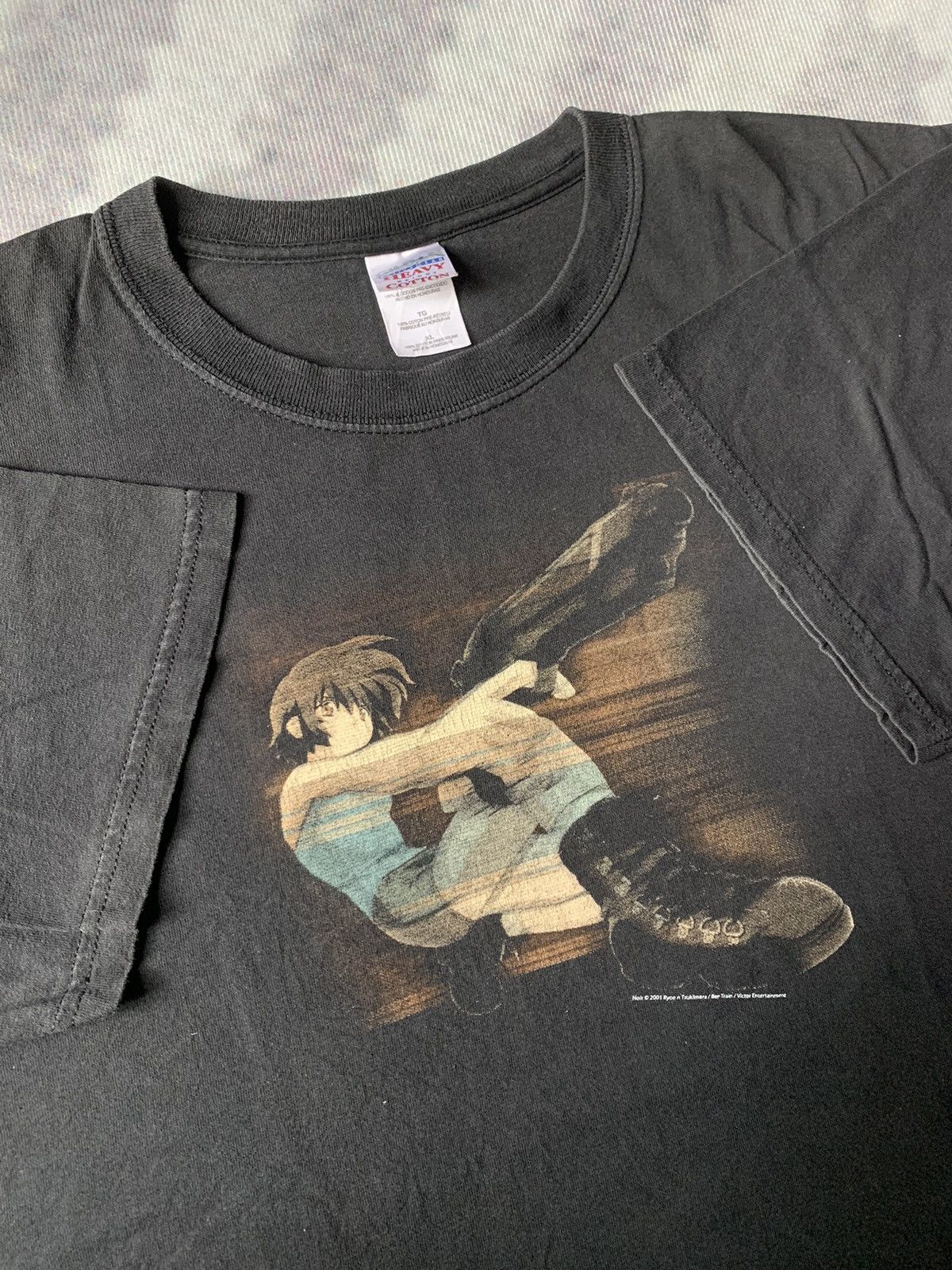 Anime Vintage Vtg Noir 2001 Anime Tshirt Hoodie, Sweatshirt | PodTeesHub.com