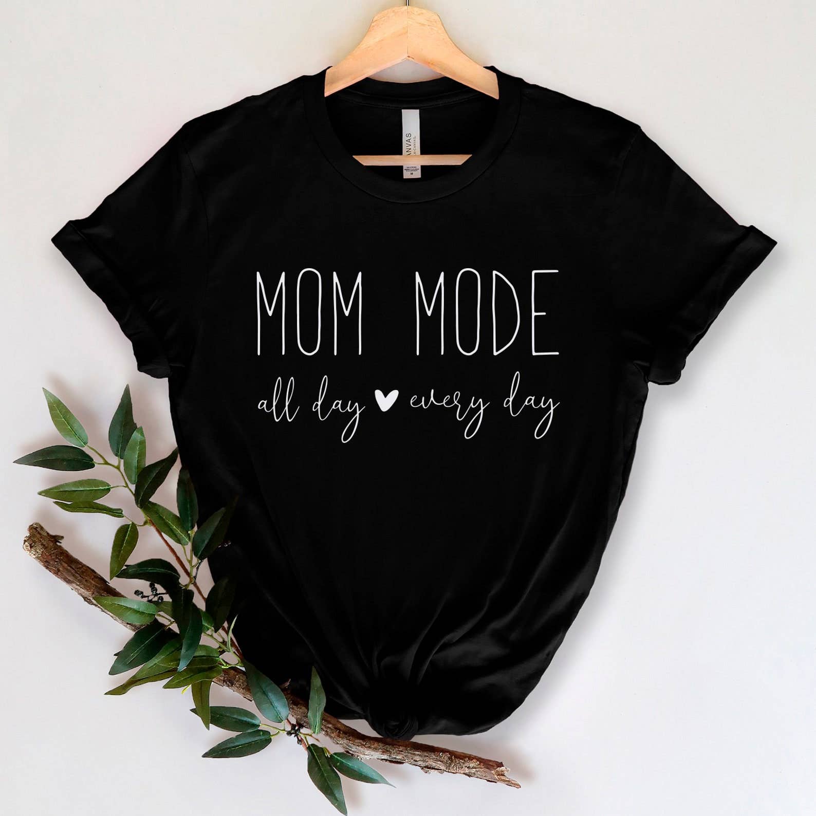 Mom Mode All Day Everyday T-Shirt Hoodie, Sweatshirt | PodTeesHub.com
