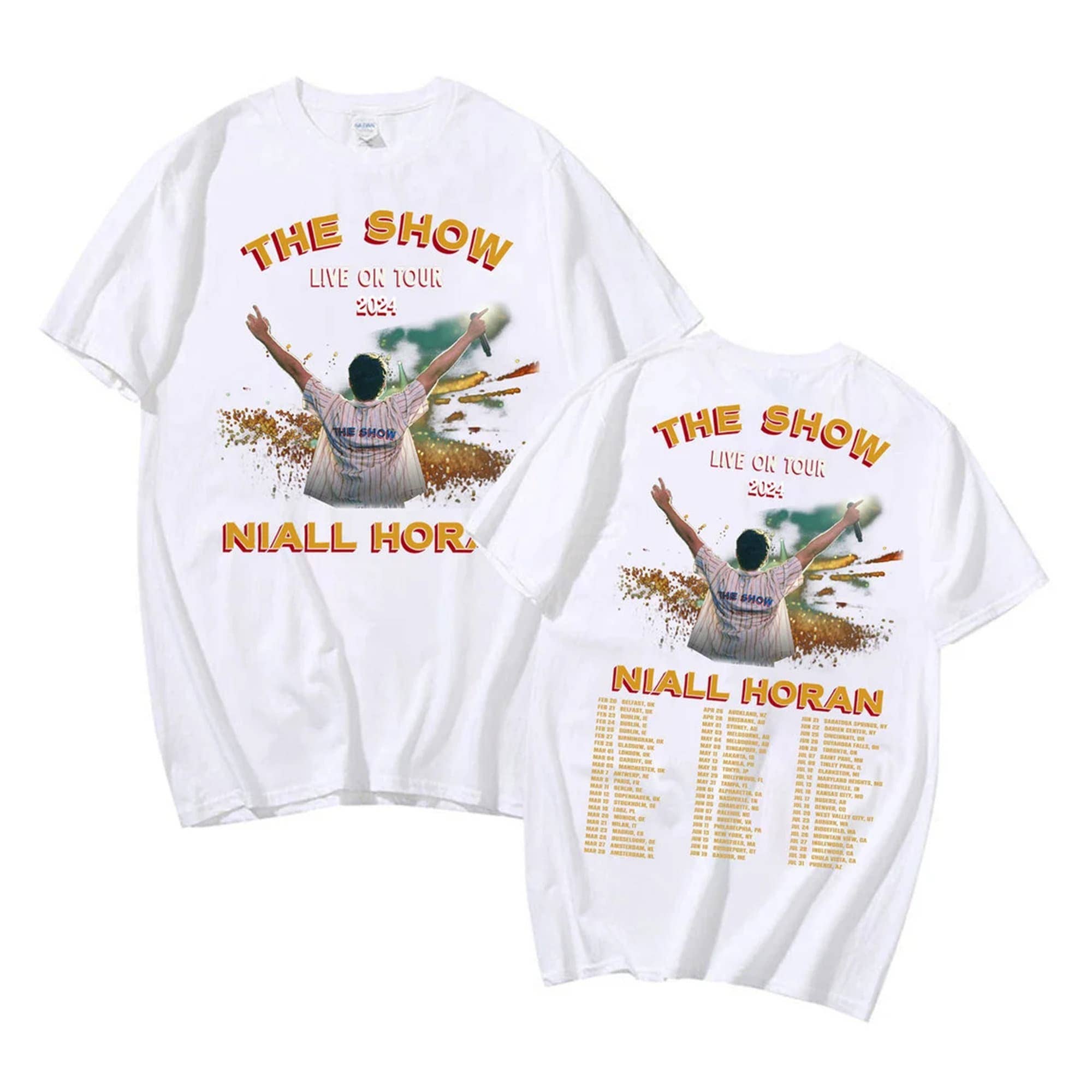 The Show Live On Tour 2024 Niall Horan T-Shirt Hoodie, Sweatshirt | PodTeesHub.com