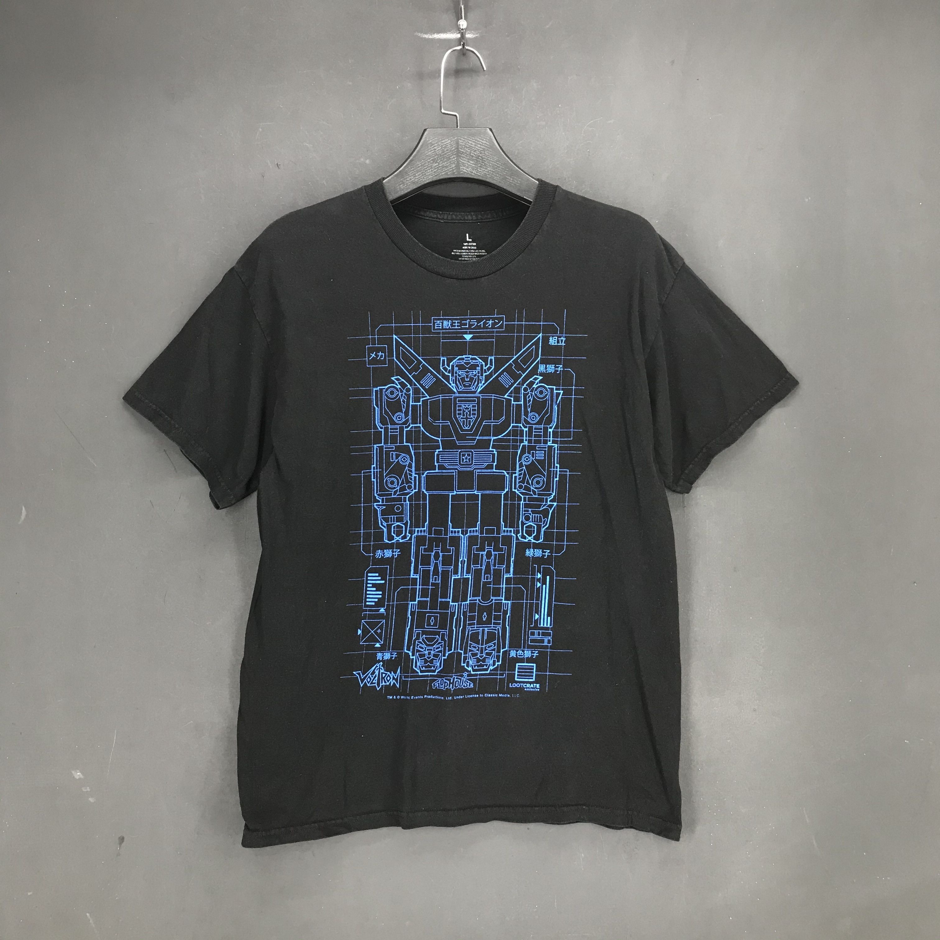 Anime Voltron Gundam Blue Print Lootcrate Printed Tee 1610 65 Hoodie, Sweatshirt | PodTeesHub.com