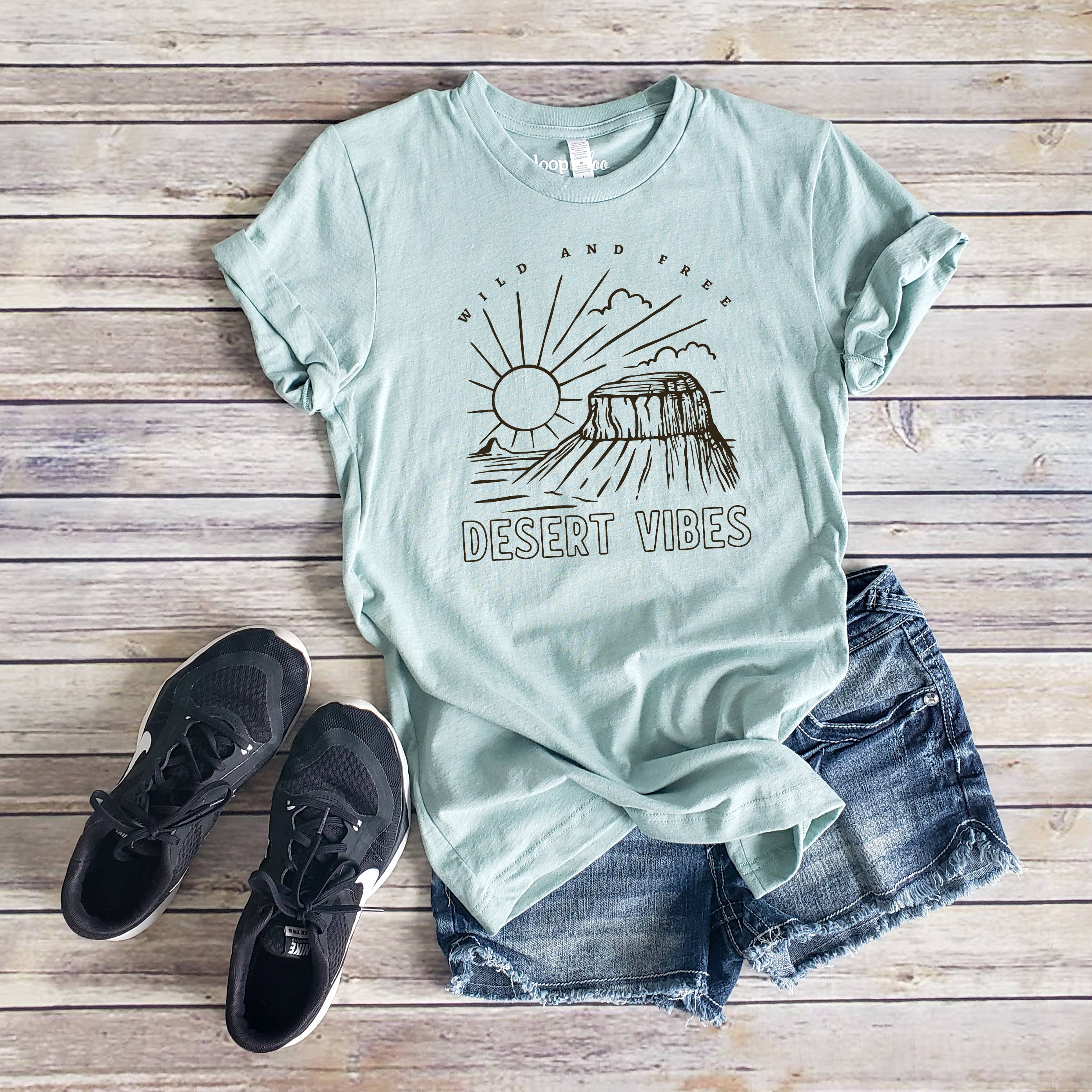 Desert Vibes Tee | Outdoor | Sizes XS-2XL Hoodie, Sweatshirt | PodTeesHub.com