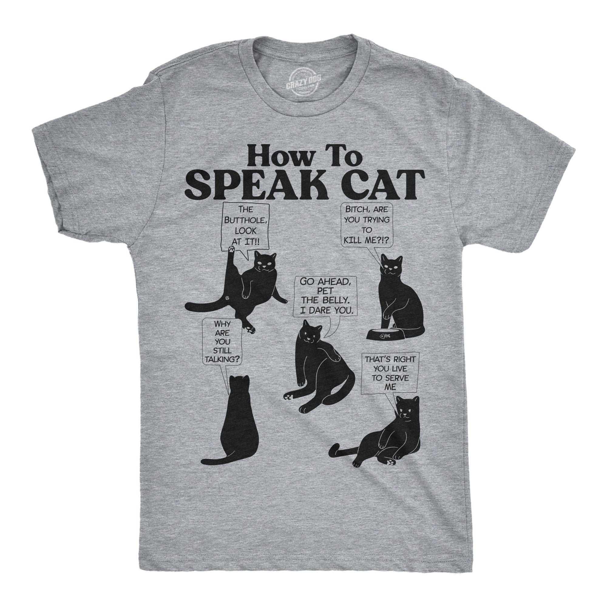 How To Speak Cat Men's T Shirt