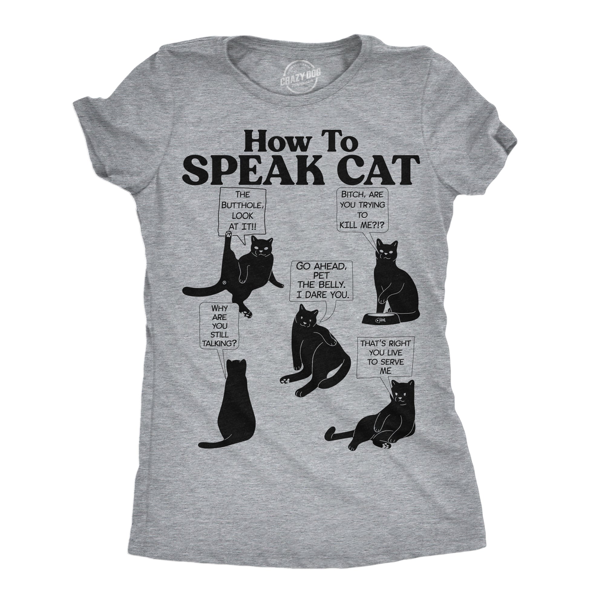 How To Speak Cat Women's T Shirt