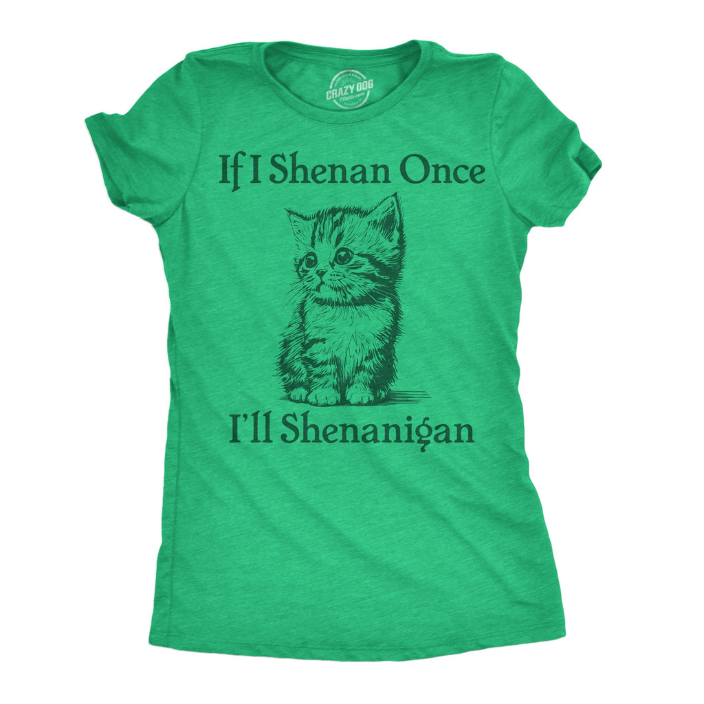 If I Shenan Once Ill Shenangian Women's T Shirt