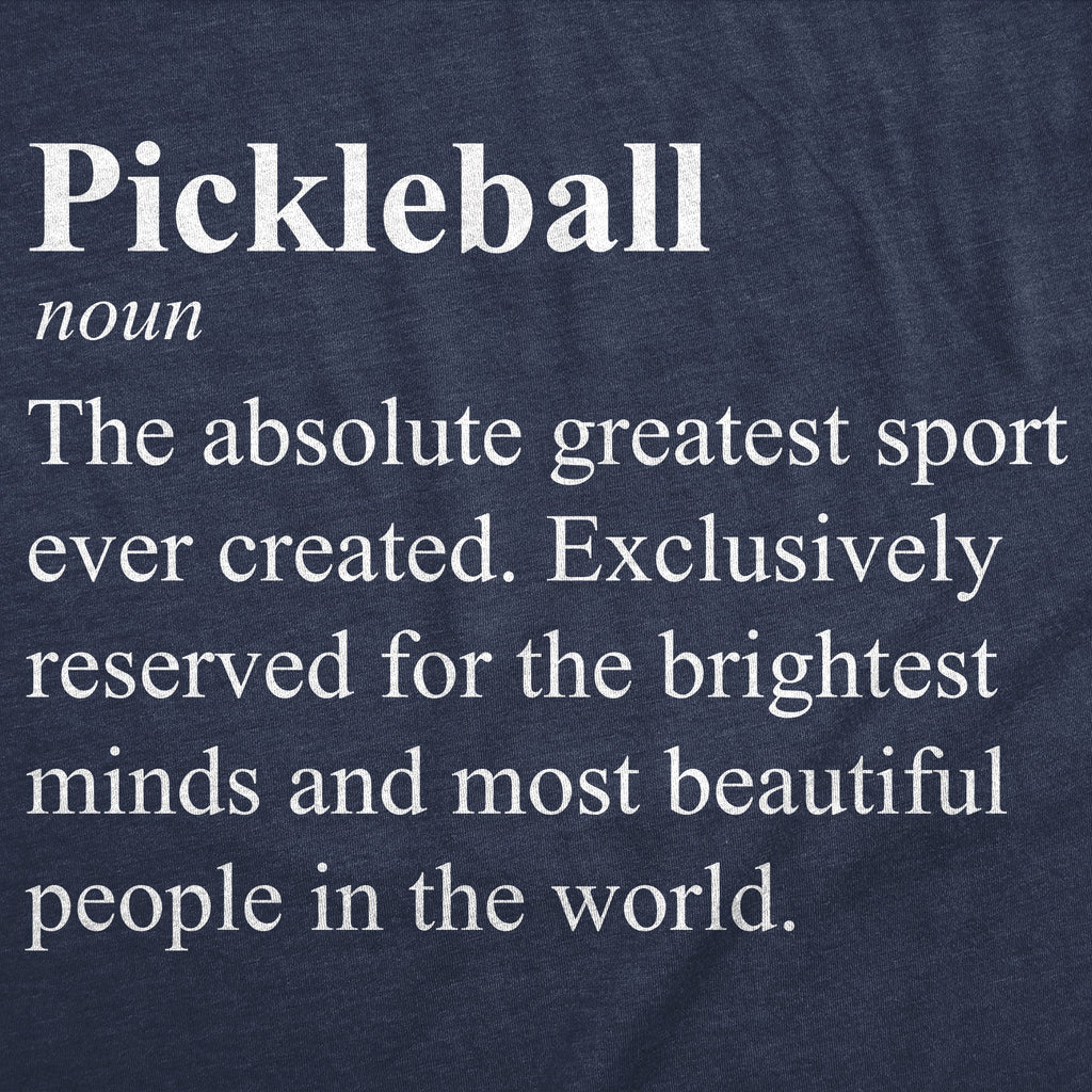 Pickleball Definition Men's T Shirt