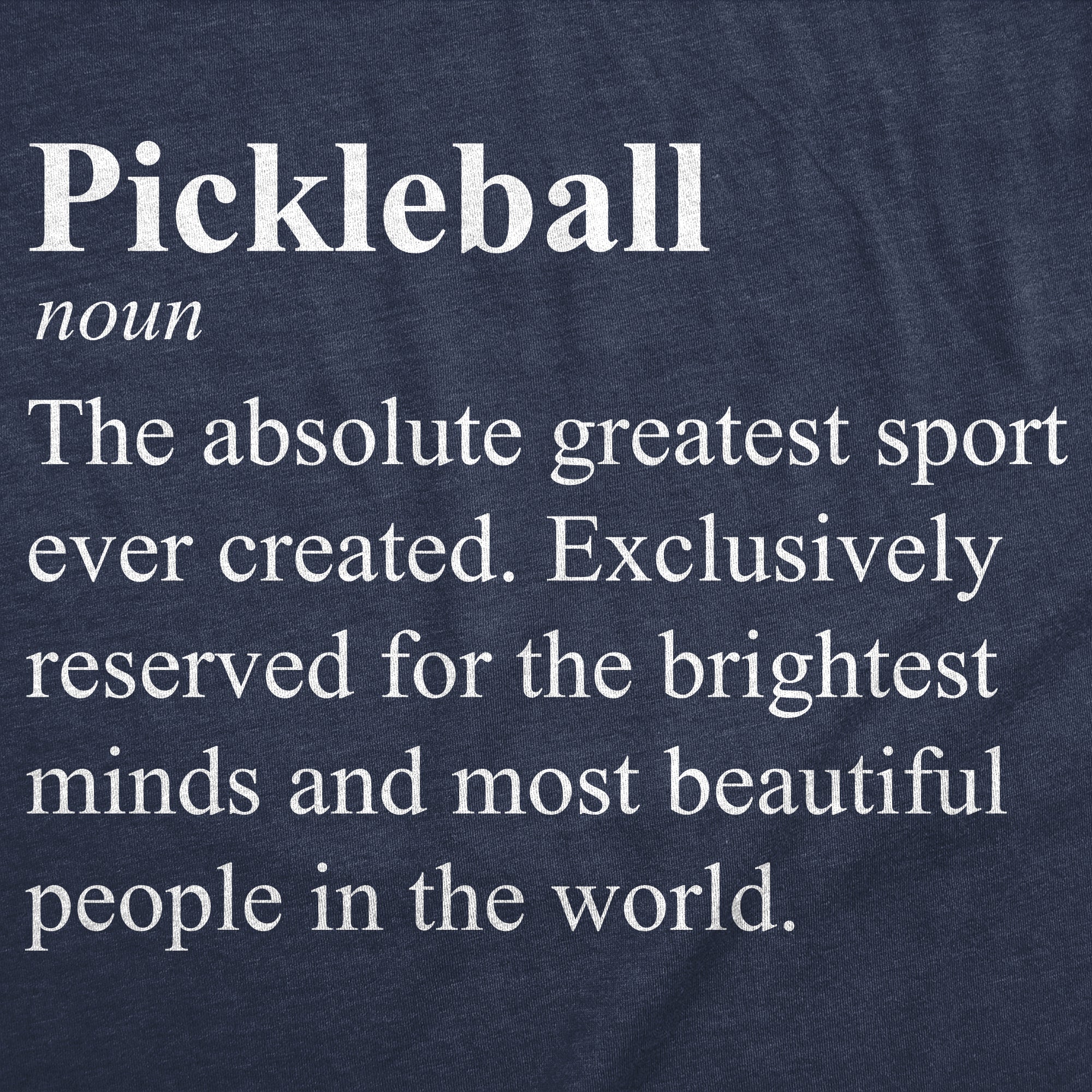 Pickleball Definition Men's T Shirt