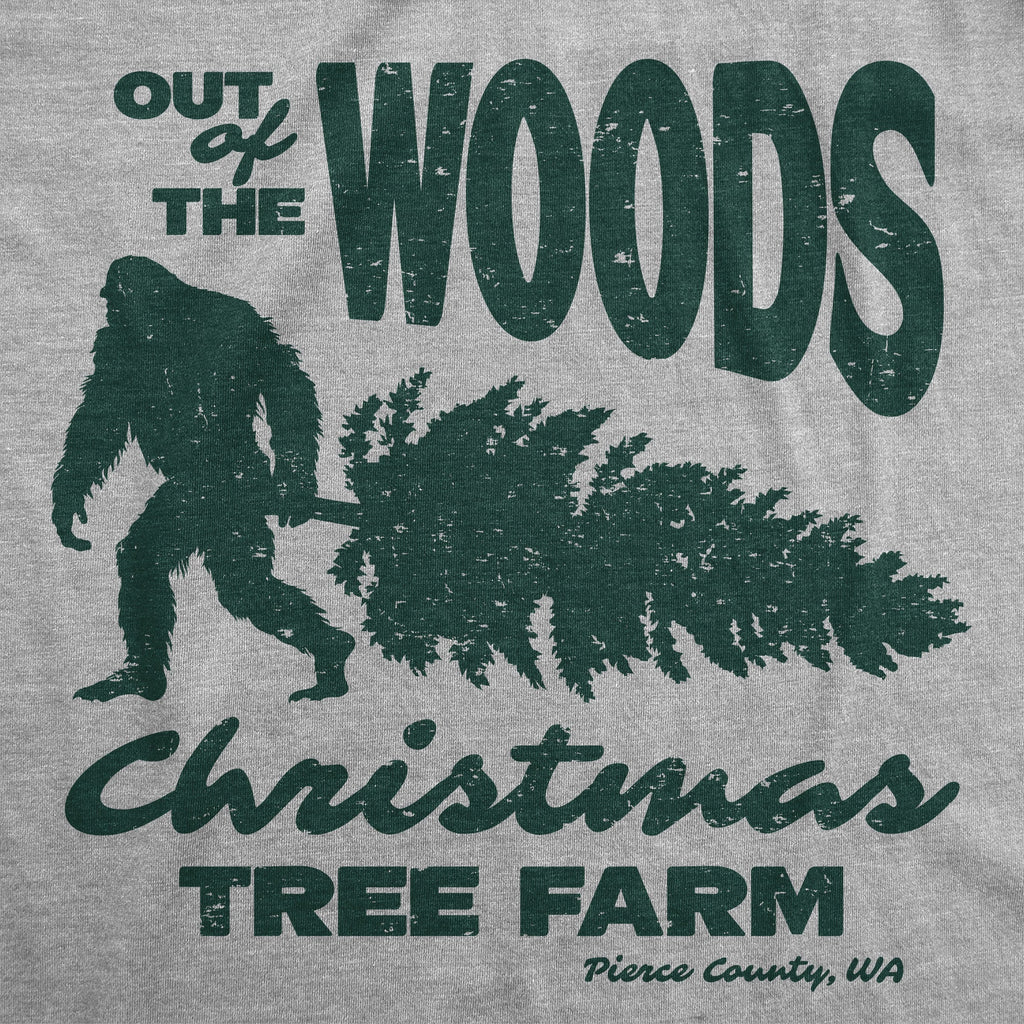 Out Of The Woods Christmas Tree Farm Men's T Shirt
