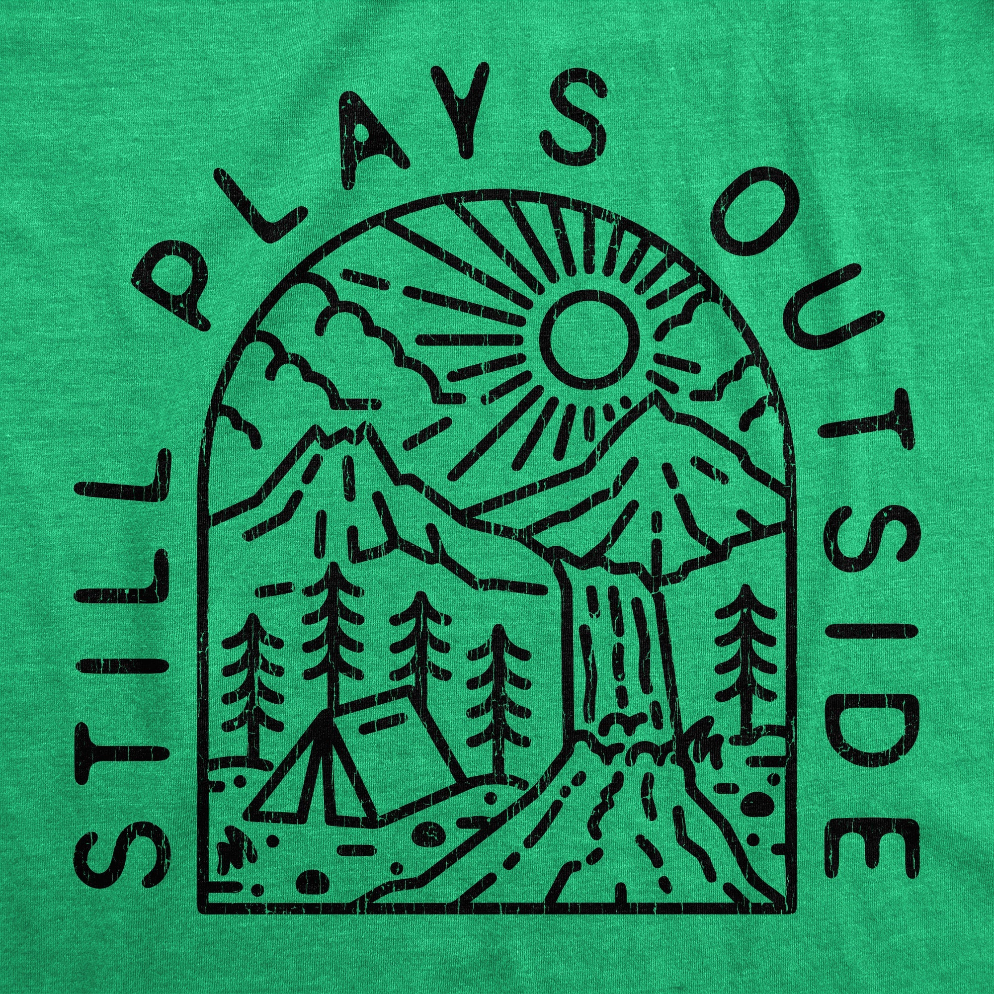 Still Plays Outside Nature Men's T Shirt