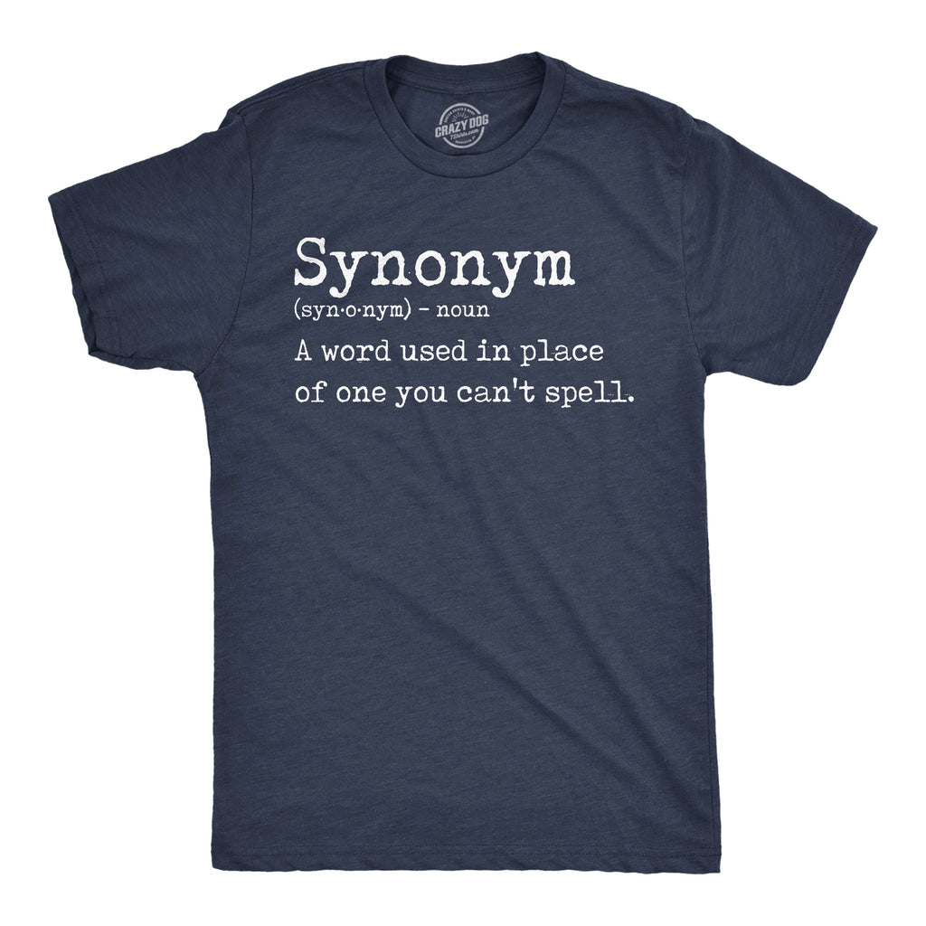 Synonym Definition Men's T Shirt