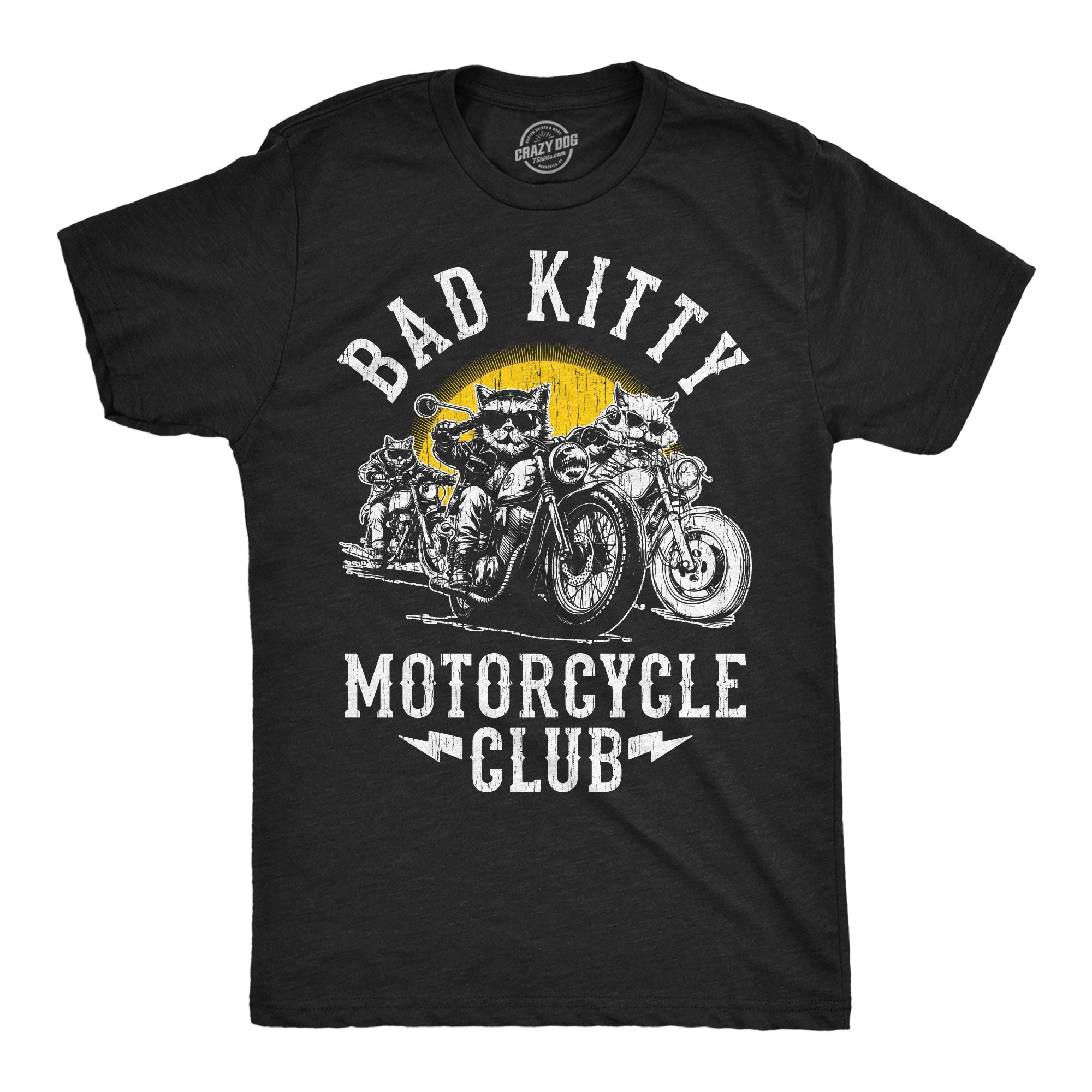 Bad Kitty Motorcycle Club Men's T Shirt